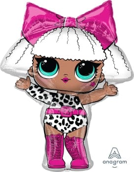 Anagram balloons Balloons 27" x 34" LOL Surprise Diva SuperShape Foil Balloon 27" x 34" LOL Surprise Diva SuperShape Foil Balloon