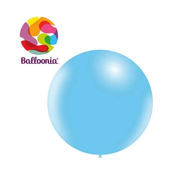 Balloonia 2ft Sky Baby Blue Latex Balloon 5ct