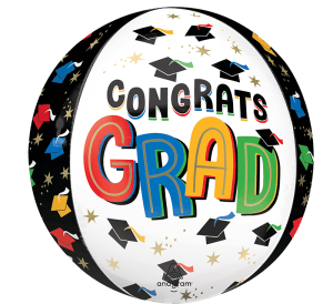 Anagram balloons Balloons 15" Bright Future Congrats Grad Orbz Foil Balloon 15" Bright Future Congrats Grad Orbz Foil Balloon
