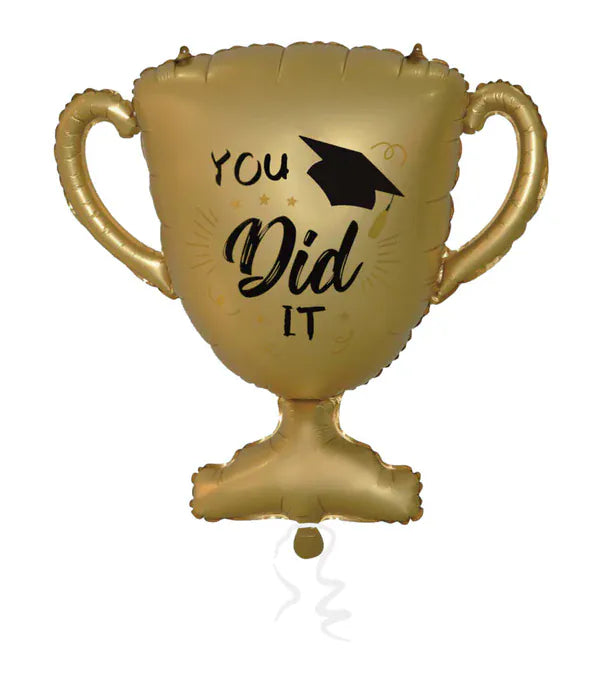 Helium balloons of Texas Balloons 31SS YOU DID IT! TROPHY Foil Balloon 31SS YOU DID IT! TROPHY Foil Balloon