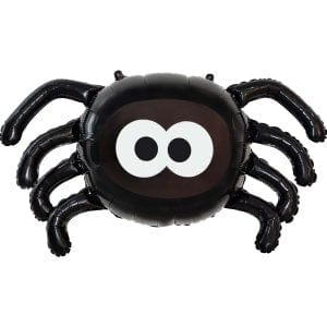 Decochamp Balloons 35" Black Spider Shape Foil Balloon 35" Black Spider Shape Foil Balloon