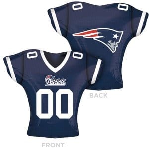 Anagram balloons Balloons 24" NFL Jersey New England Patriots Foil Balloon 24" NFL Jersey New England Patriots Foil Balloon