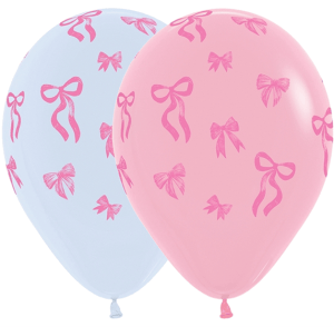 sempertex Balloons 11" Pretty Bows Latex Balloons - 50ct 11" Pretty Bows Latex Balloons - 50ct