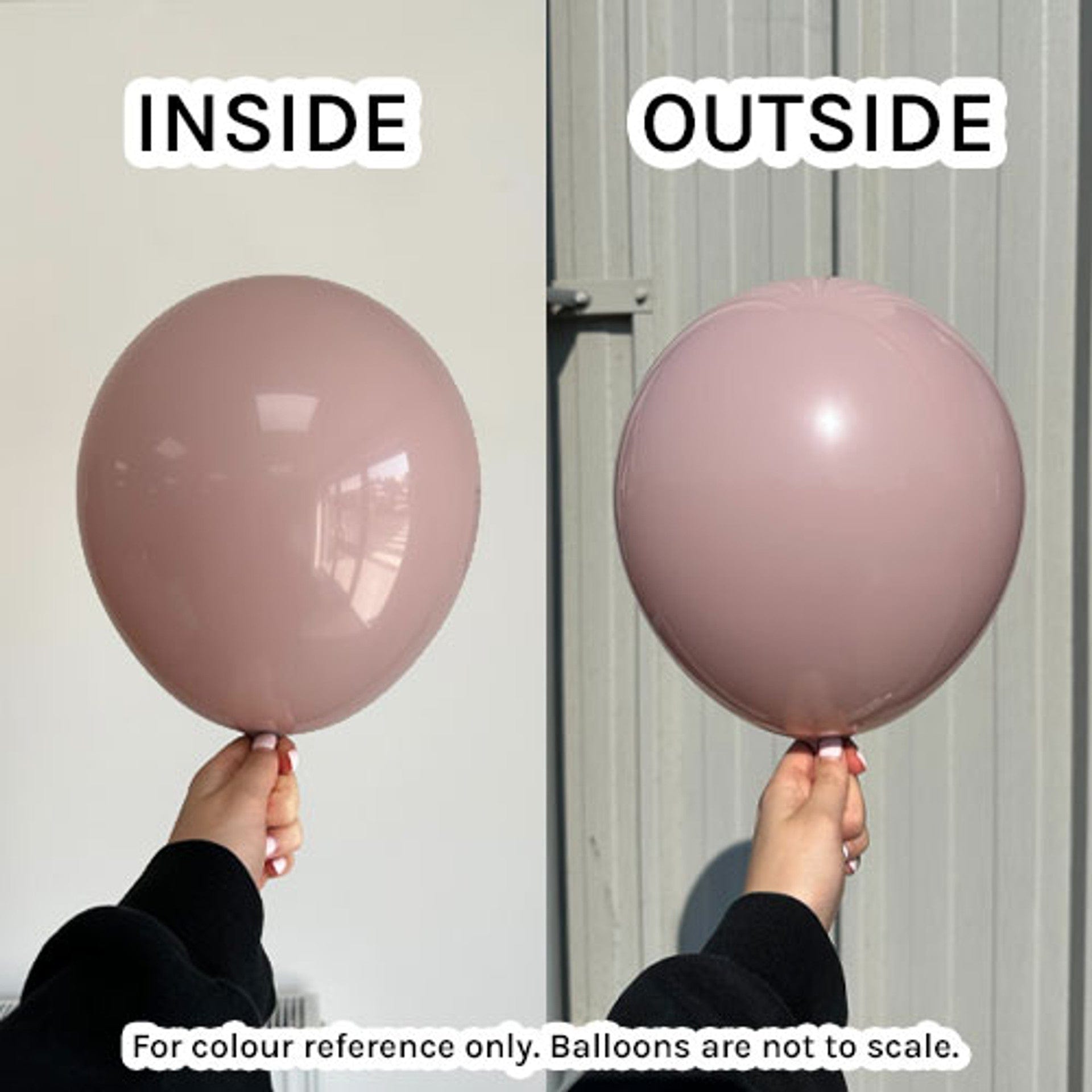  Balloons2Go Balloons 5 inch (100 Ct) / Dusty Rose Prima Balloons All Colors and Sizes Prima Balloons All Colors and Sizes
