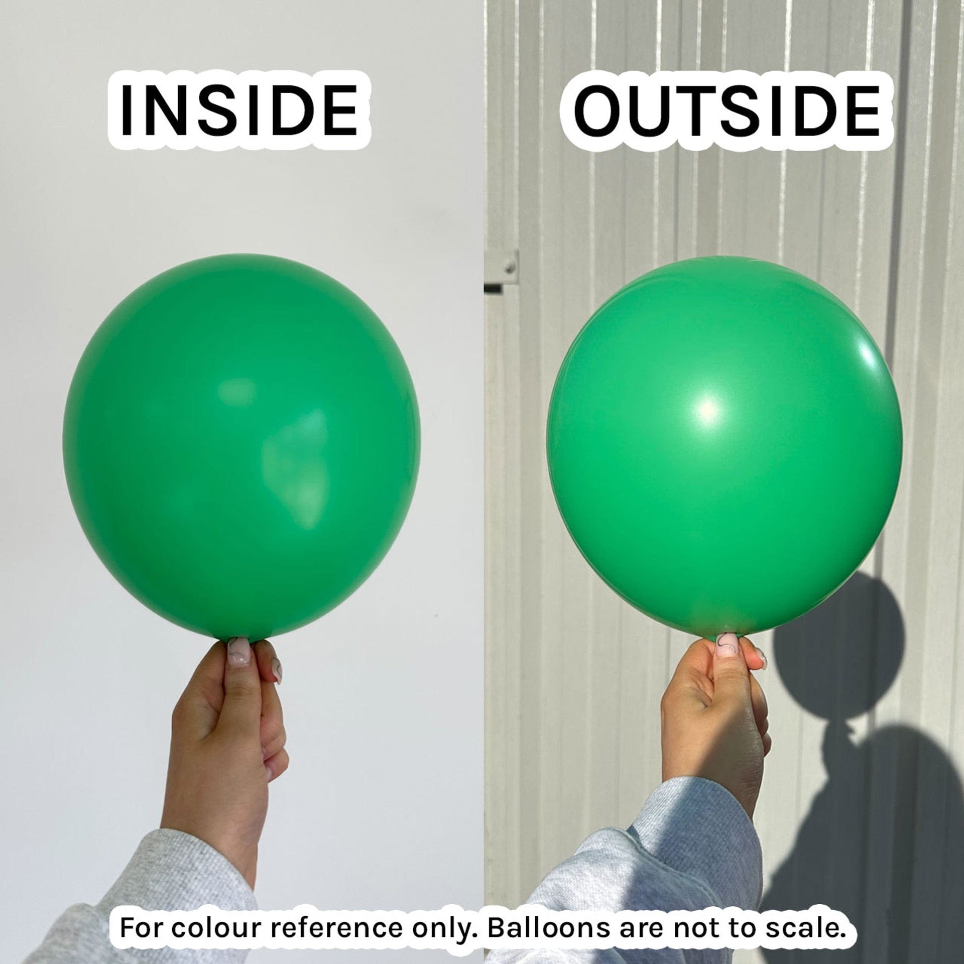 Balloons2Go Balloons Fashion Green / 5 inch (100 Ct) Sempertex Fashion Color Latex Balloons All Sizes Sempertex Fashion Balloons | Bold Color Collection