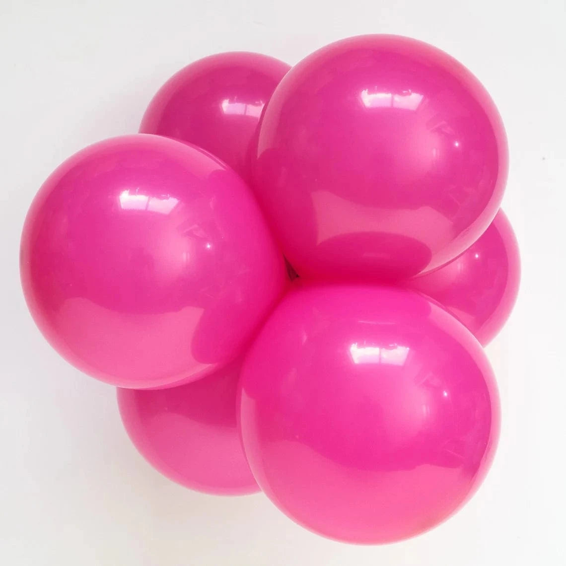  Balloons2Go Hot Pink TUFTEX Deluxe Round Latex Colors | 24" 3 ct TUFTEX Deluxe Round Latex Colors | 24" 3 ct