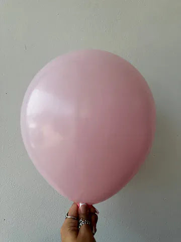 Kalisan Balloons Macaron pink / 5 inch (100 Ct) Kalisan Macaron Matte Color Balloons 12in Macaron Pale Yellow Latex Balloons | Soft Party Color