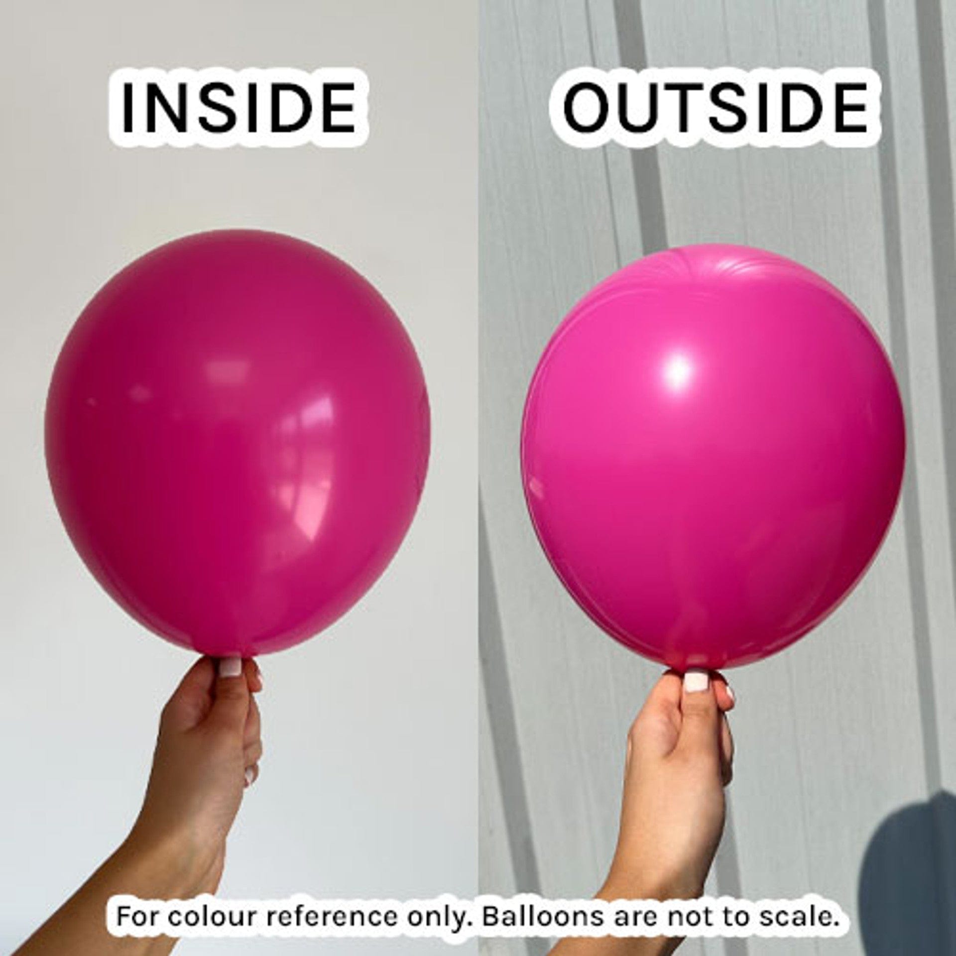  Balloons2Go Balloons 5 inch (100 Ct) / Vibrant Kiss Me Pink Prima Balloons All Colors and Sizes Prima Balloons All Colors and Sizes