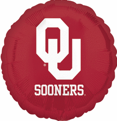 Anagram balloons Balloons 18" Oklahoma Sooners round foil balloon 18" Oklahoma Sooners round foil balloon
