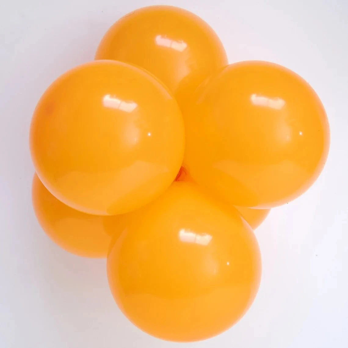 Balloons2Go Balloons 5 inch (50 Ct) / Orange Tuftex Standard Opaque Latex Balloons | All Sizes Tuftex Standard Opaque Latex Balloons | All Sizes