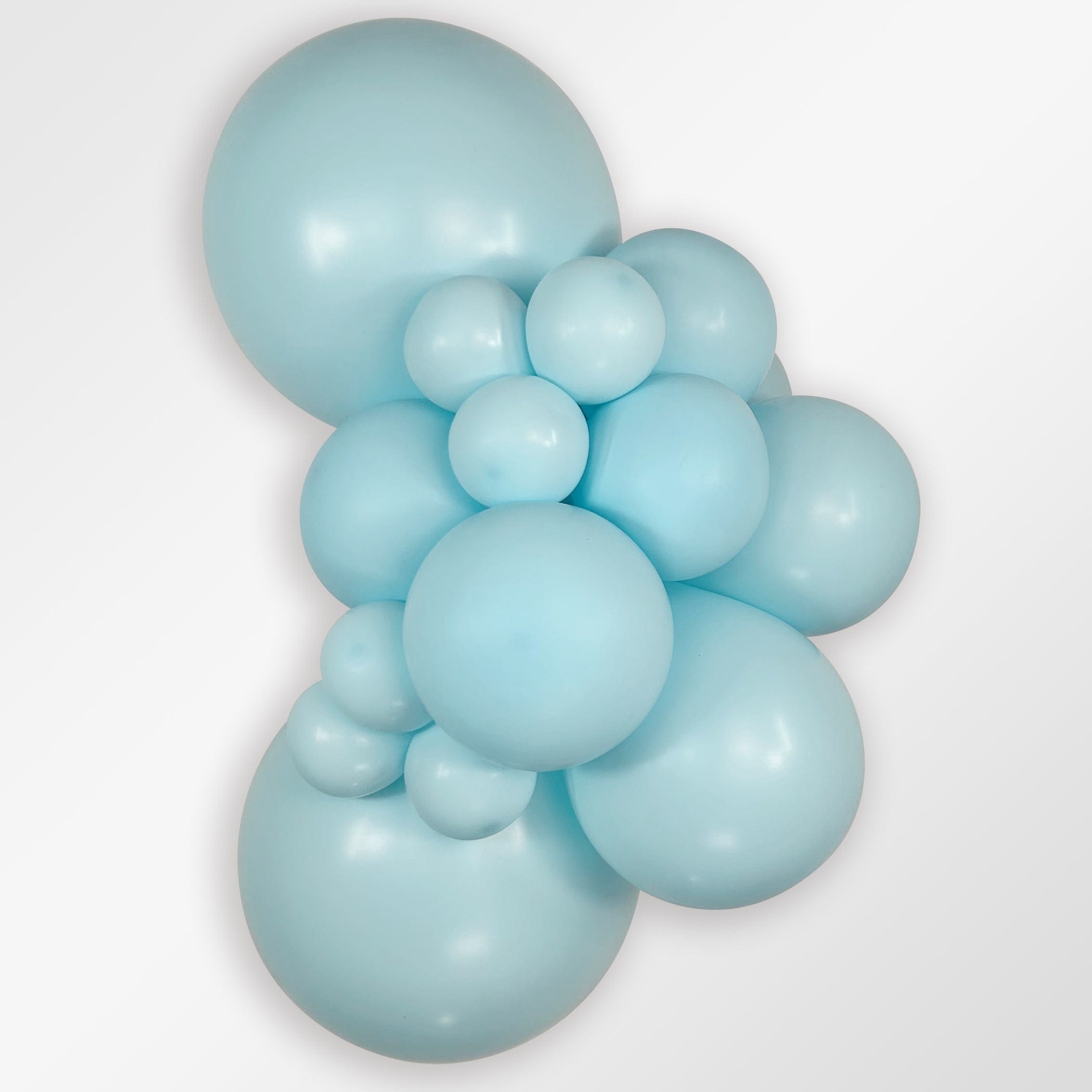 Balloons2Go Balloons 24" Sempertex Balloons Pastel Matte Blue Latex Balloons | 3ct Pack 24in Pastel Matte Blue Balloons - 3ct | Sempertex