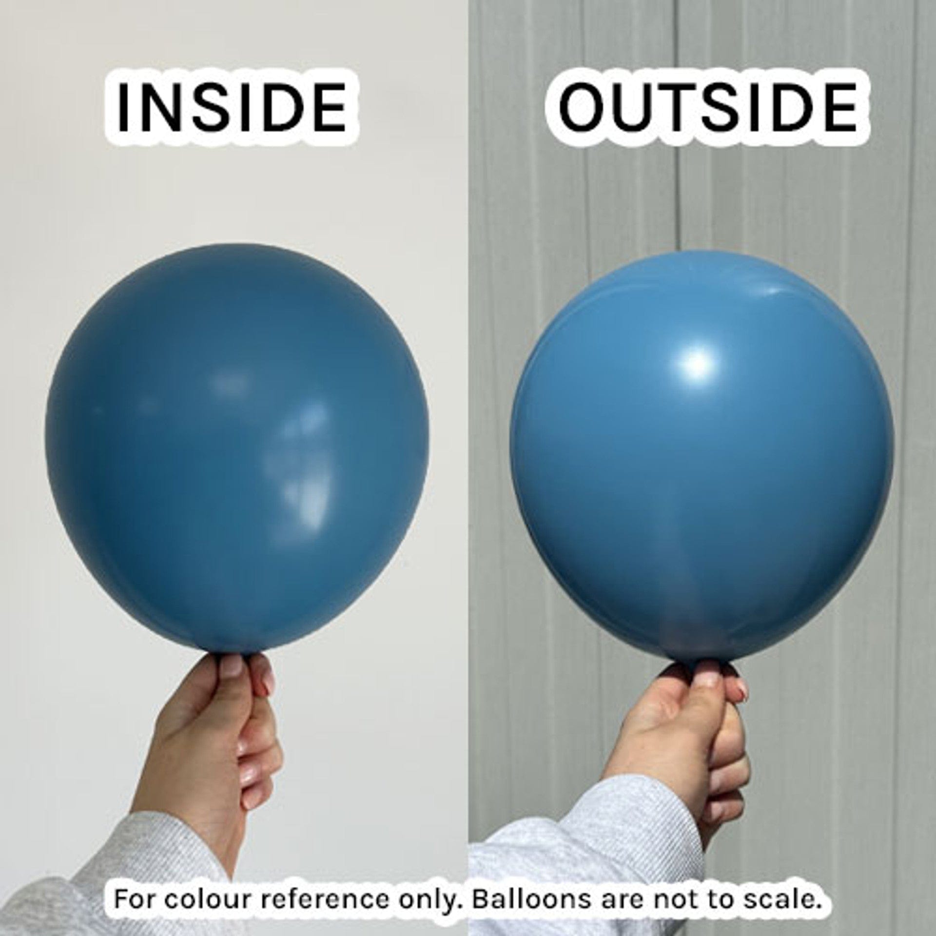 Balloons2Go Balloons Deep Blue / 5 inch (100 Ct) Kalisan Retro Colors Kalisan Retro Colors