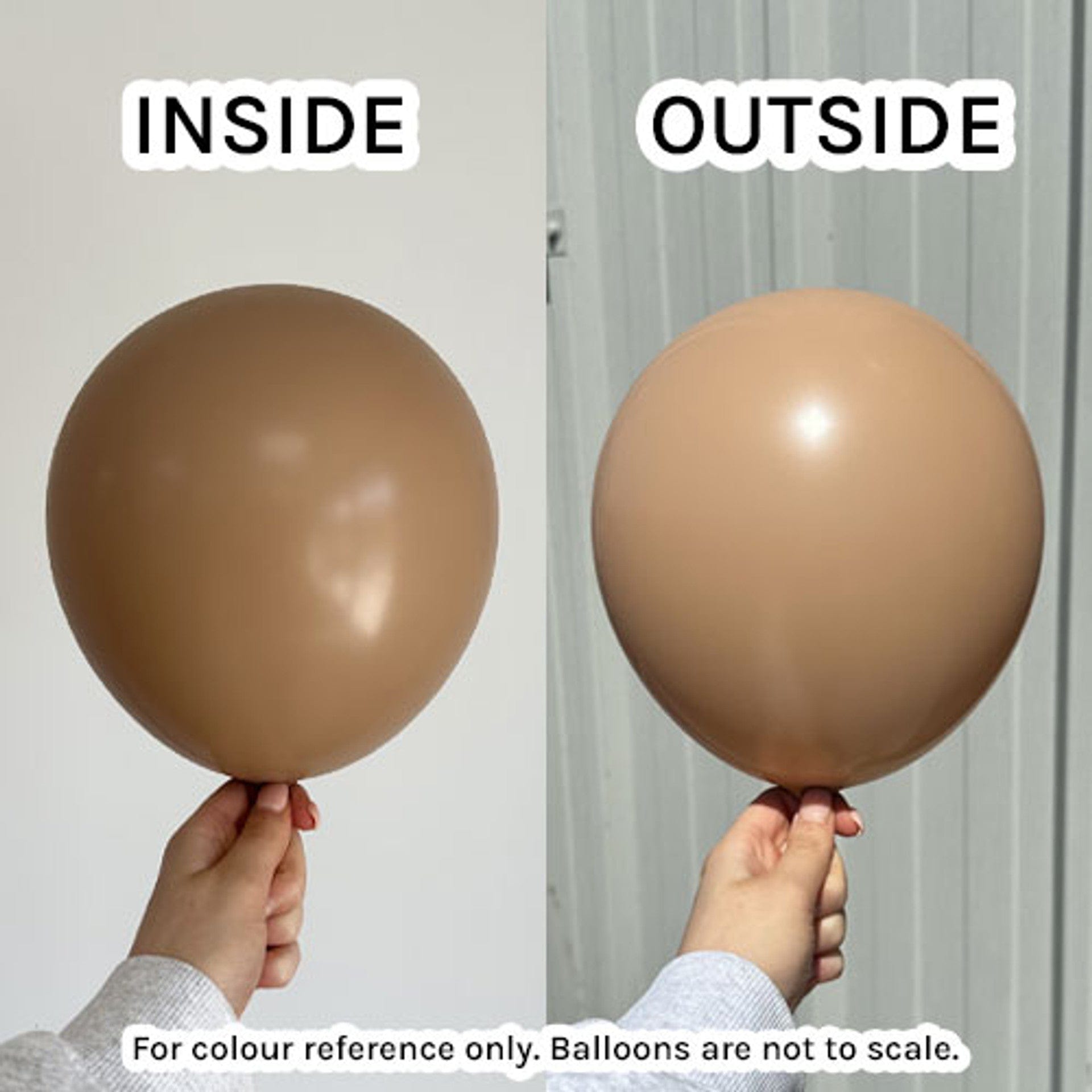 Balloons2Go Balloons Dessert Sand / 5 inch (100 Ct) Kalisan Retro Colors Kalisan Retro Colors