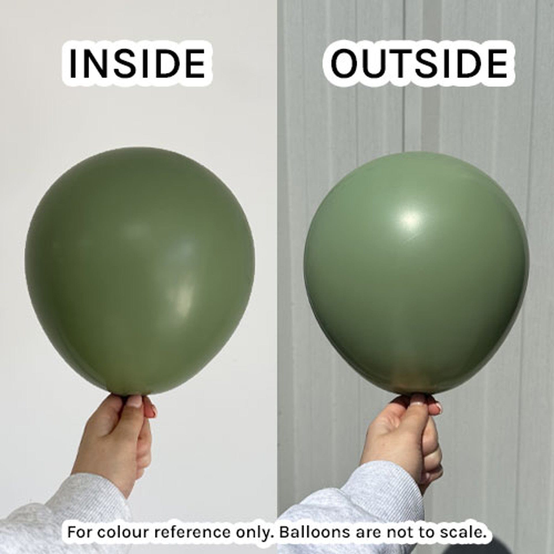 Balloons2Go Balloons Eucalyptus / 5 inch (100 Ct) Kalisan Retro Colors Kalisan Retro Colors