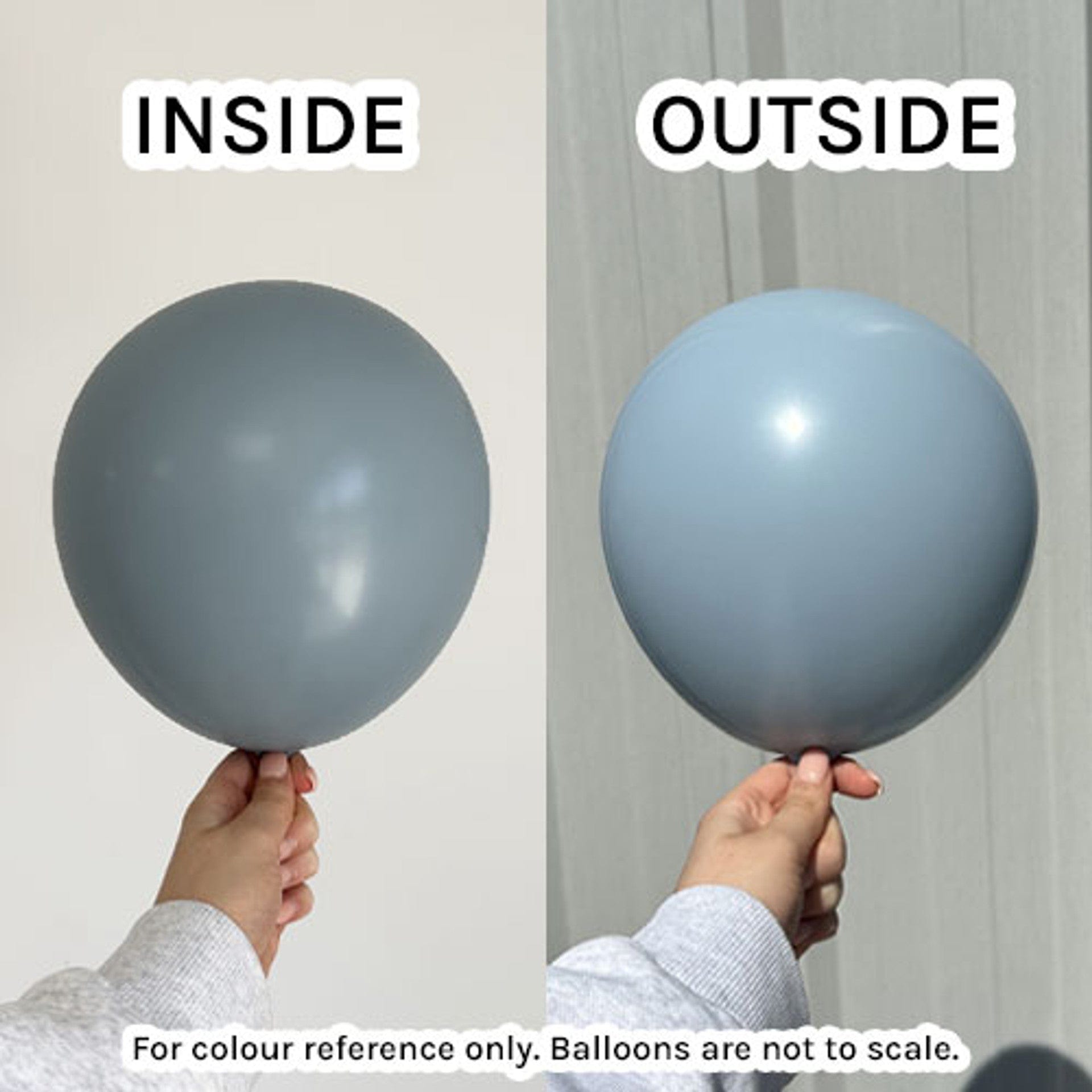 Balloons2Go Balloons Storm / 5 inch (100 Ct) Kalisan Retro Colors Kalisan Retro Colors