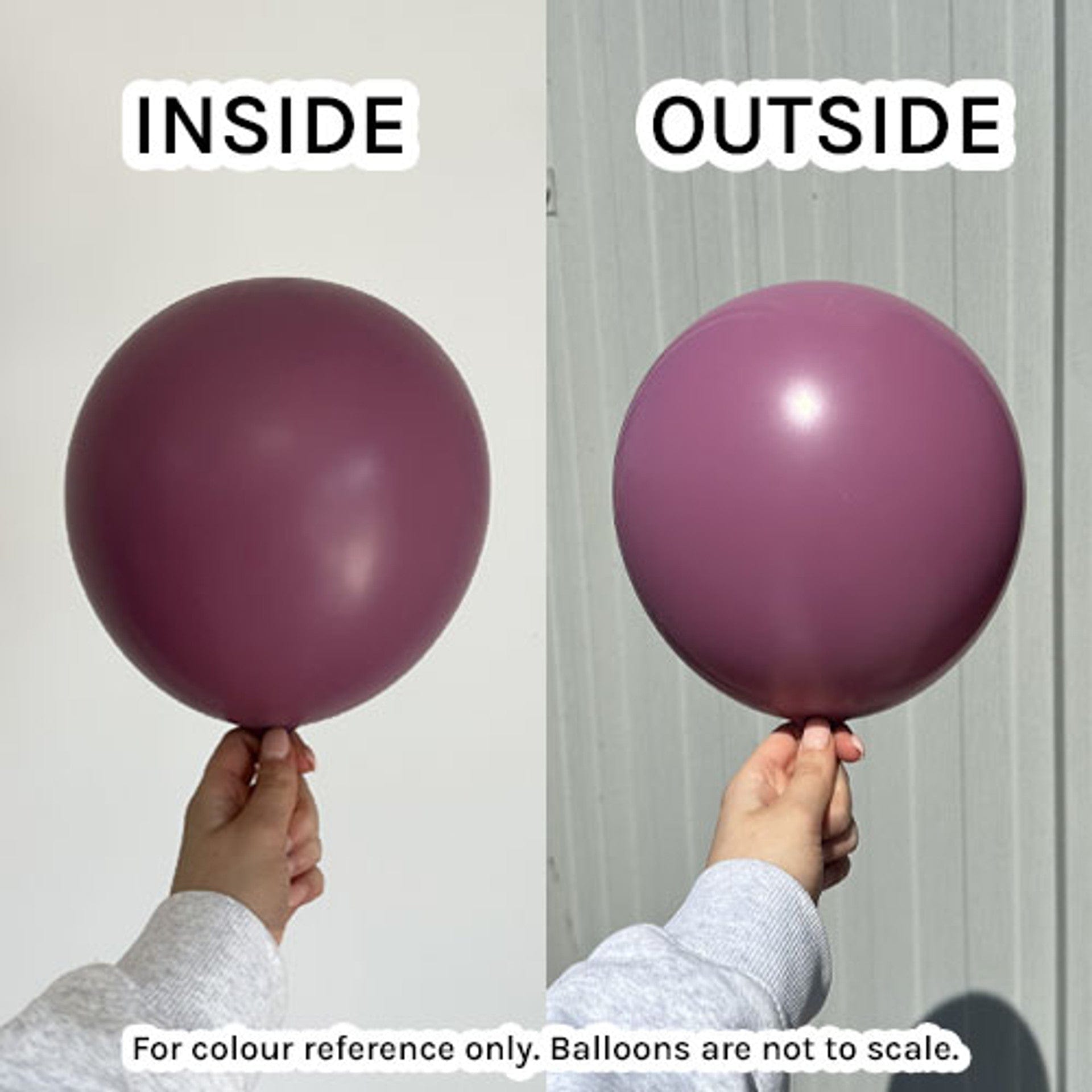 Balloons2Go Balloons Wild Berry / 5 inch (100 Ct) Kalisan Retro Colors Kalisan Retro Colors