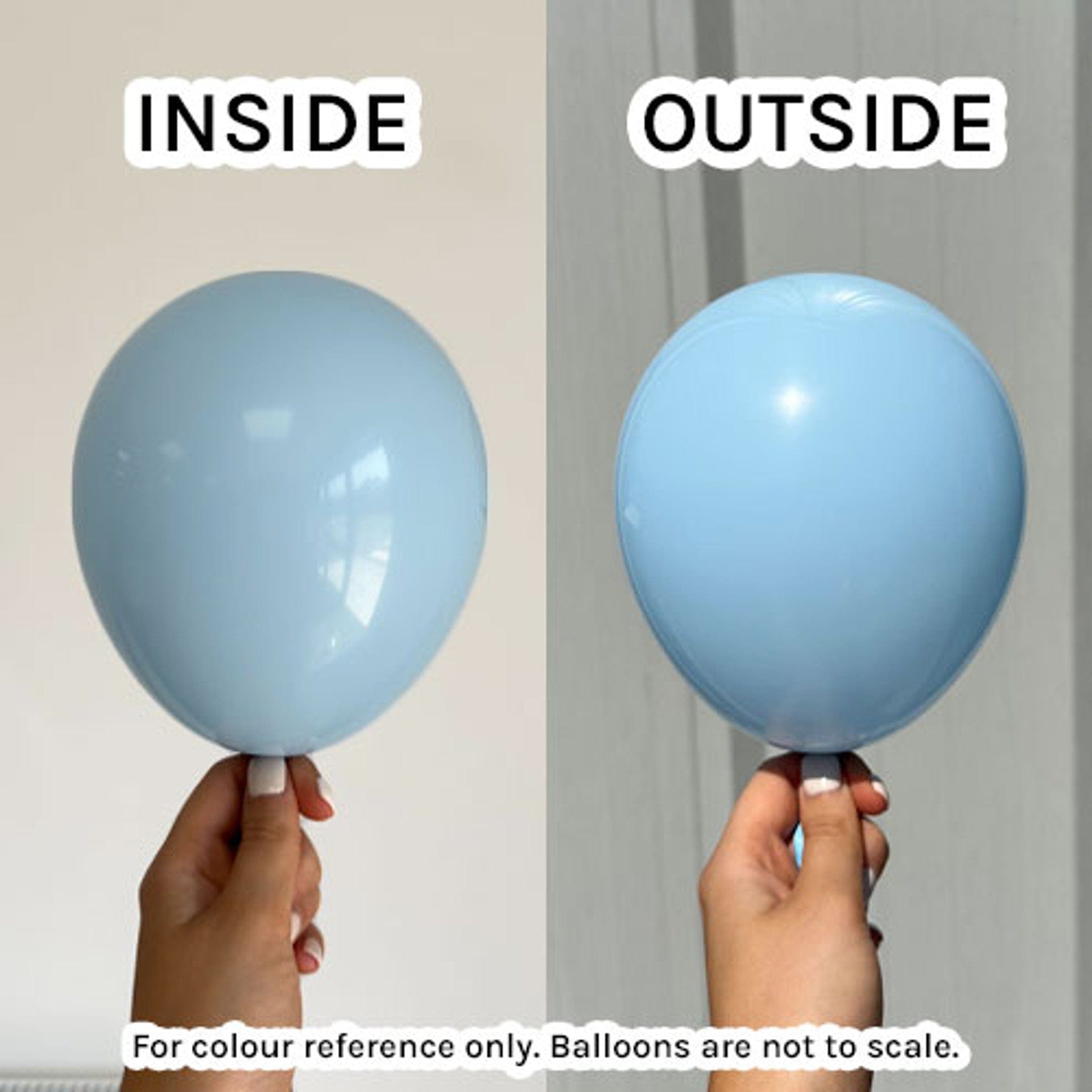  Balloons2Go Balloons 5 inch (100 Ct) / Pastel Snow Day Prima Balloons All Colors and Sizes Prima Balloons All Colors and Sizes