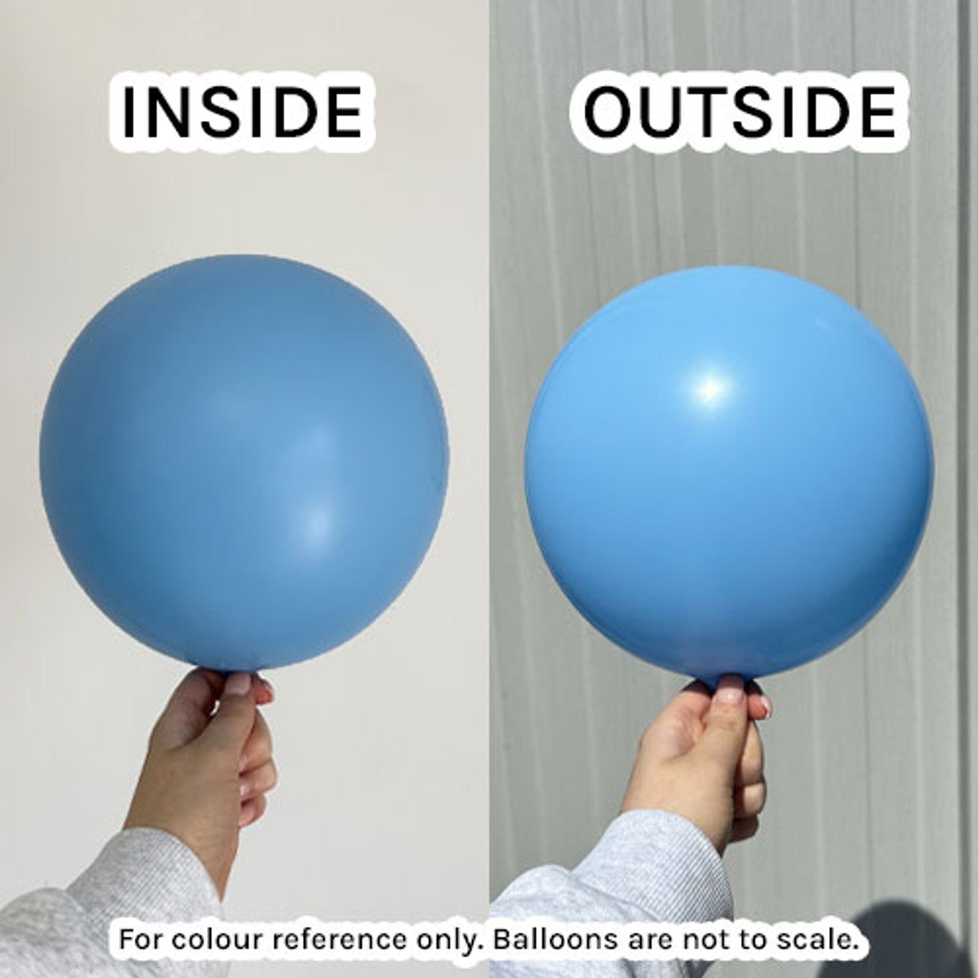Kalisan Balloons 12" Kalisan  Standard Baby Blue Latex Balloon 100ct 12" Kalisan  Standard Baby Blue Latex Balloon 100ct