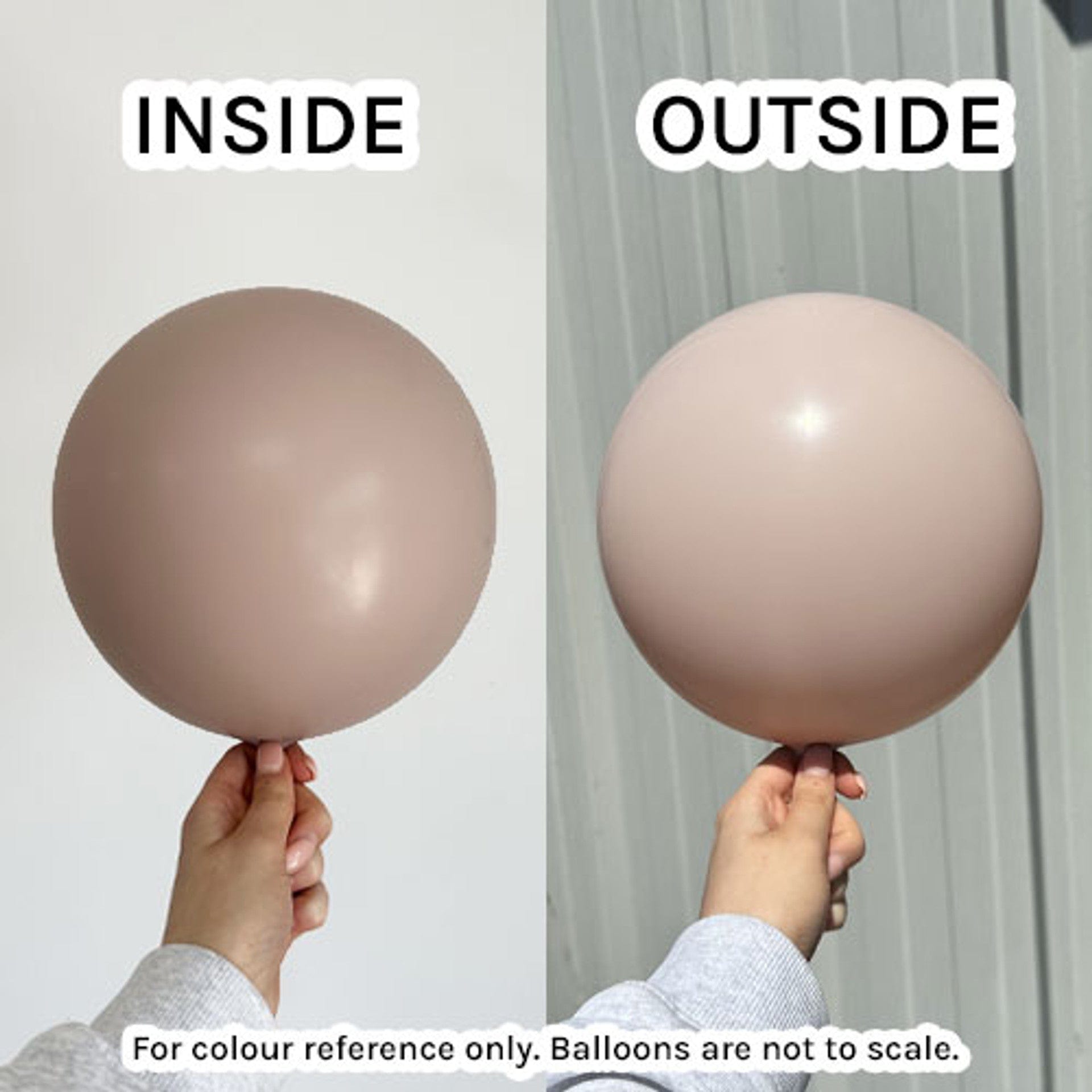 Balloons2Go Balloons Pink Blush / 5 inch (100 Ct) Kalisan Retro Colors Kalisan Retro Colors