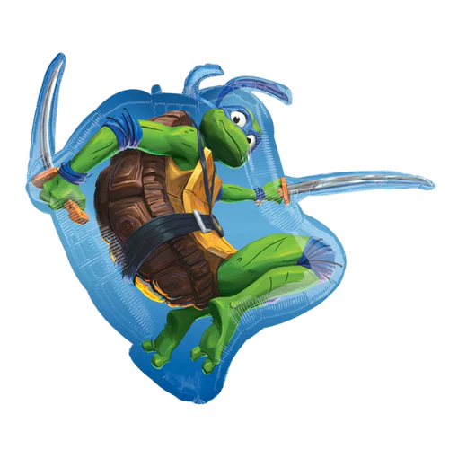 32" Teenage Mutant Ninja Turtles Leonardo Super Shape Foil Balloon | 1 Count