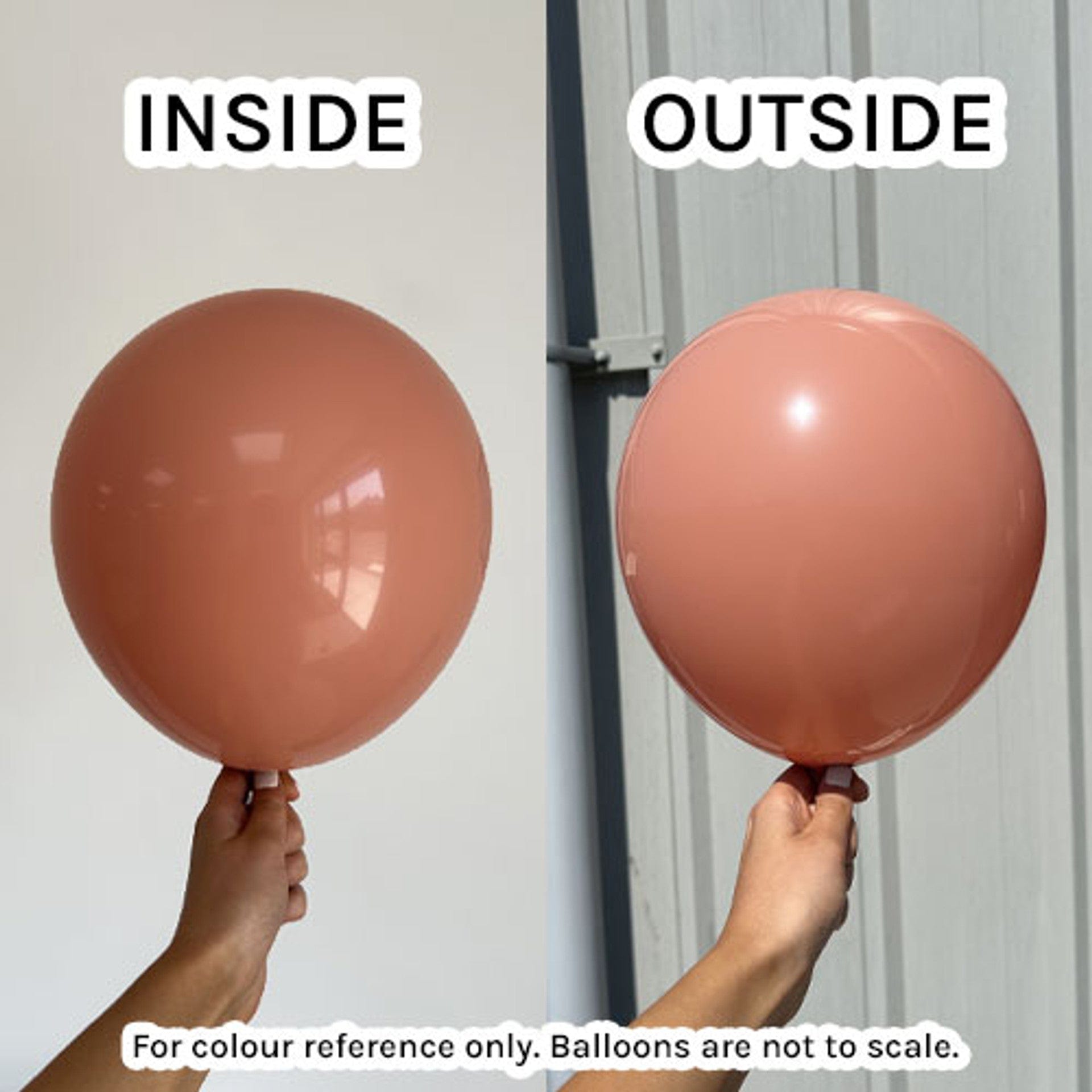  Balloons2Go Balloons 5 inch (100 Ct) / Terracotta Prima Balloons All Colors and Sizes Prima Balloons All Colors and Sizes