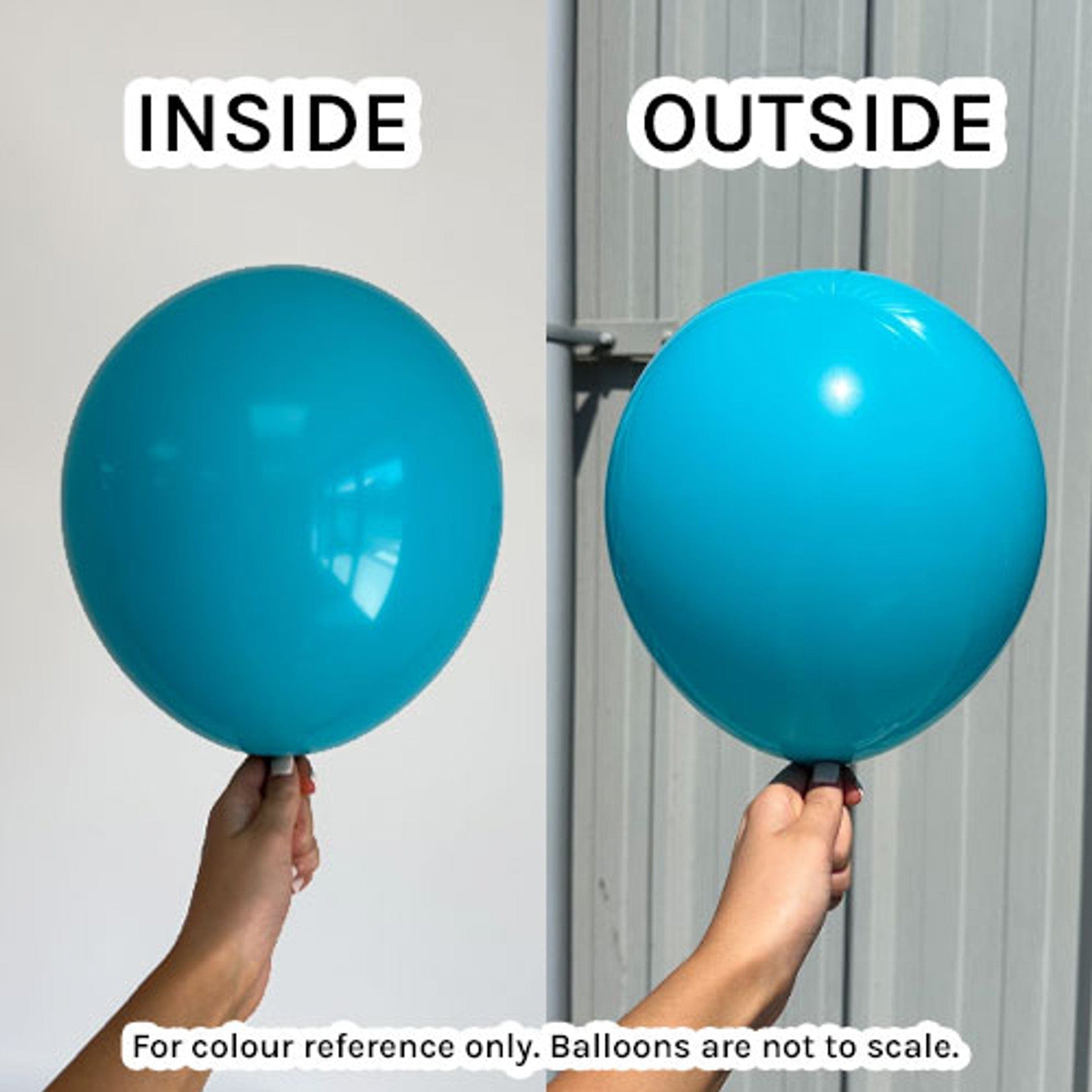  Balloons2Go Balloons 5 inch (100 Ct) / Vibrant Turquoise Prima Balloons All Colors and Sizes Prima Balloons All Colors and Sizes