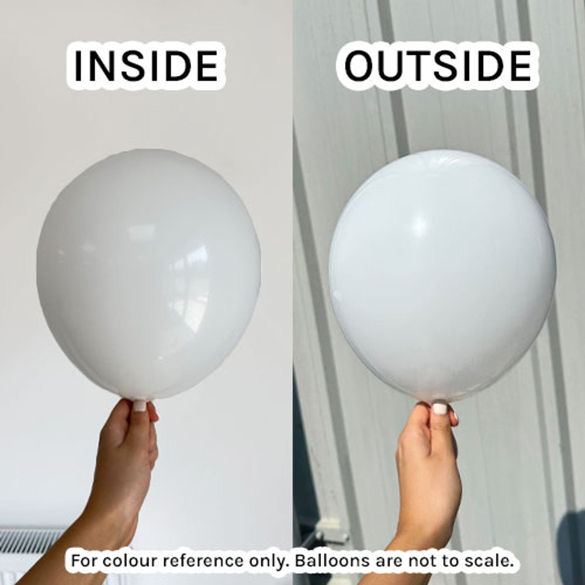  Balloons2Go Balloons 5 inch (100 Ct) / White Prima Balloons All Colors and Sizes Prima Balloons All Colors and Sizes