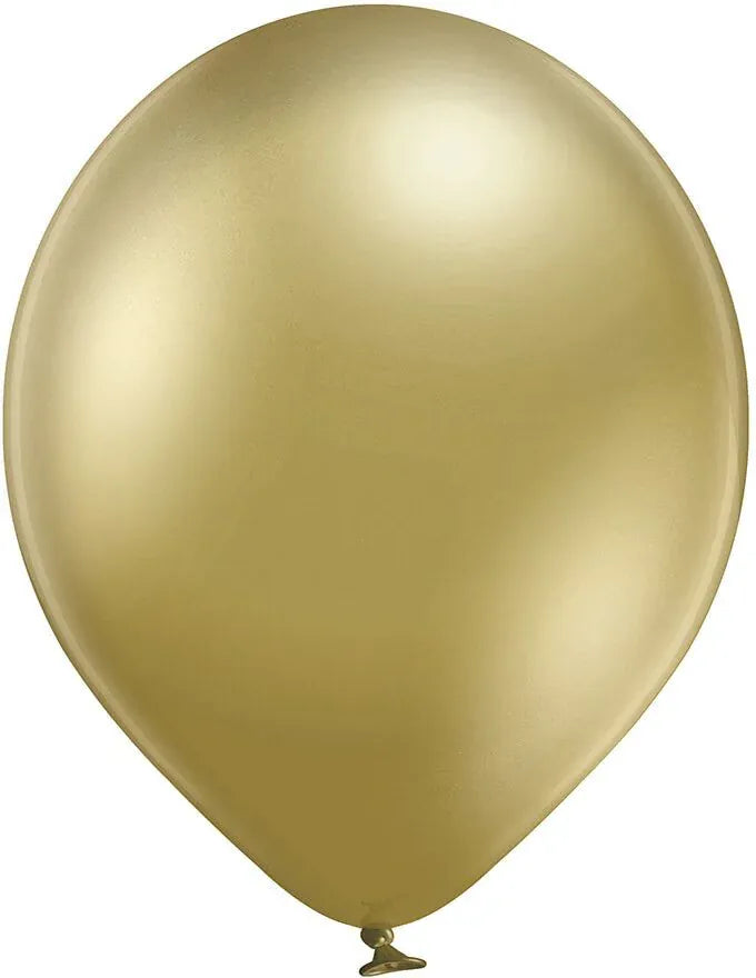 Premier Balloons Belbal Balloons 5" Glossy Gold latex balloon belbal 100ct 5" Glossy Gold latex balloon belbal 100ct