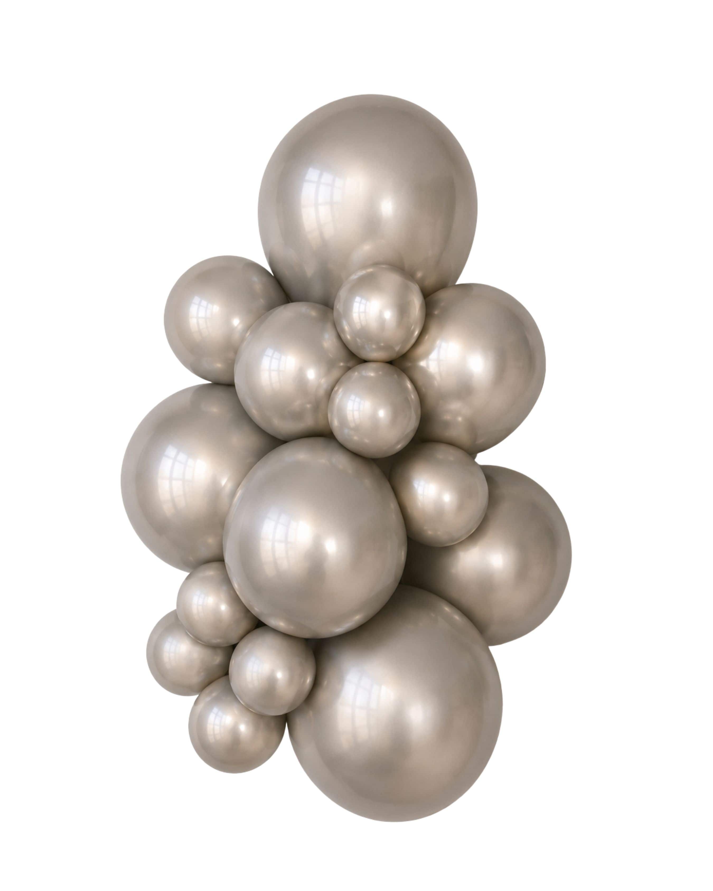 Balloons2Go Balloons Aura Beige Cream / 5 inch (50 Ct) Kalisan Aura Collection Kalisan Aura Collection – Premium Pastel Balloons