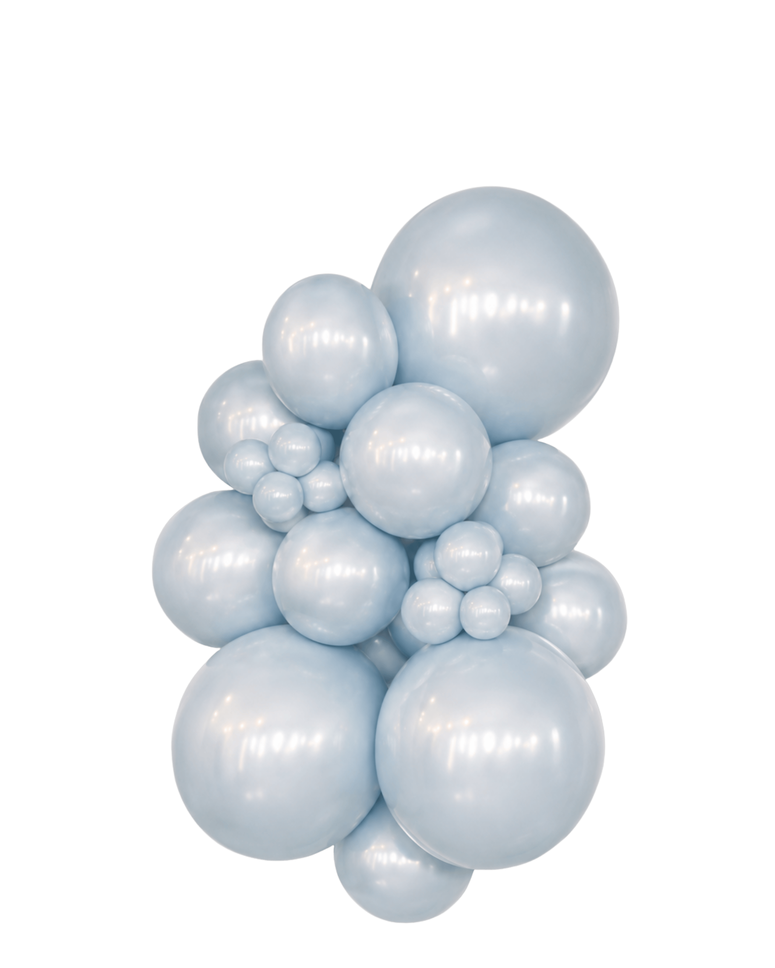 Balloons2Go Balloons Aura Ice Blue / 5 inch (50 Ct) Kalisan Aura Collection Kalisan Aura Collection – Premium Pastel Balloons