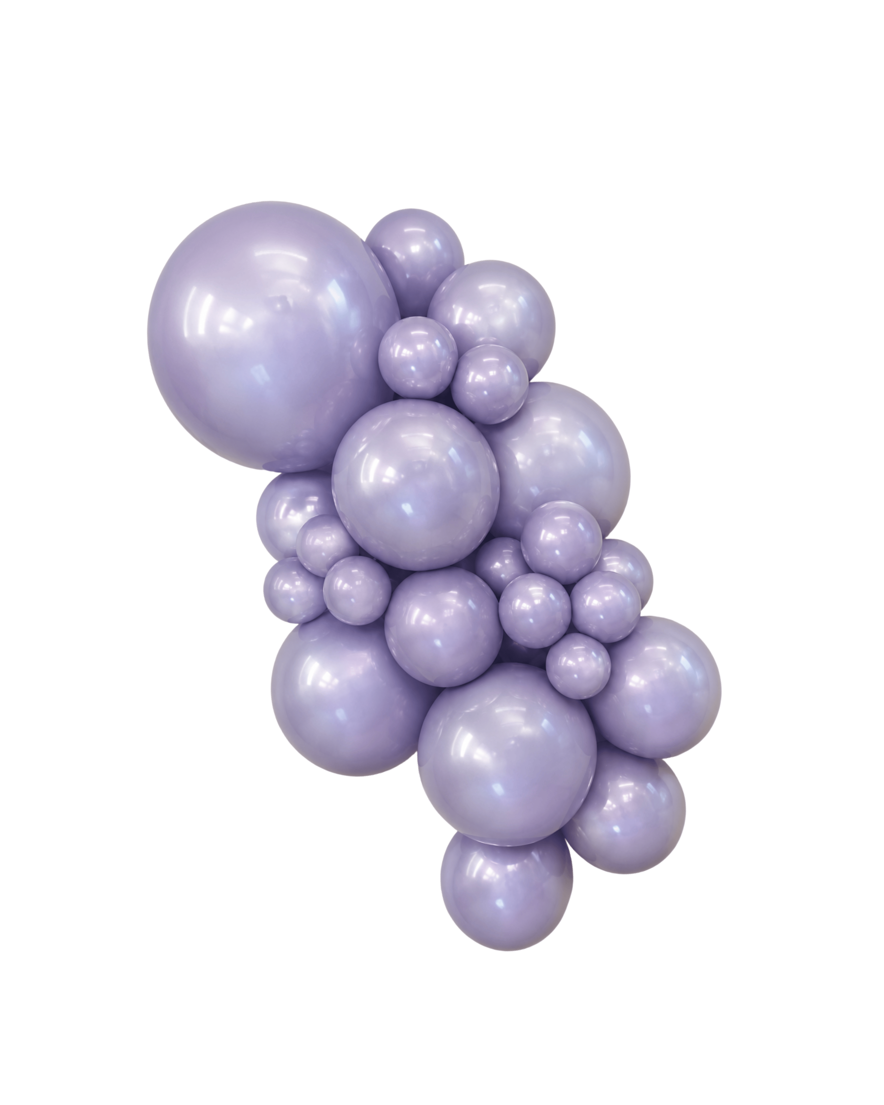 Balloons2Go Balloons Aura Lavender Fog / 5 inch (50 Ct) Kalisan Aura Collection Kalisan Aura Collection – Premium Pastel Balloons