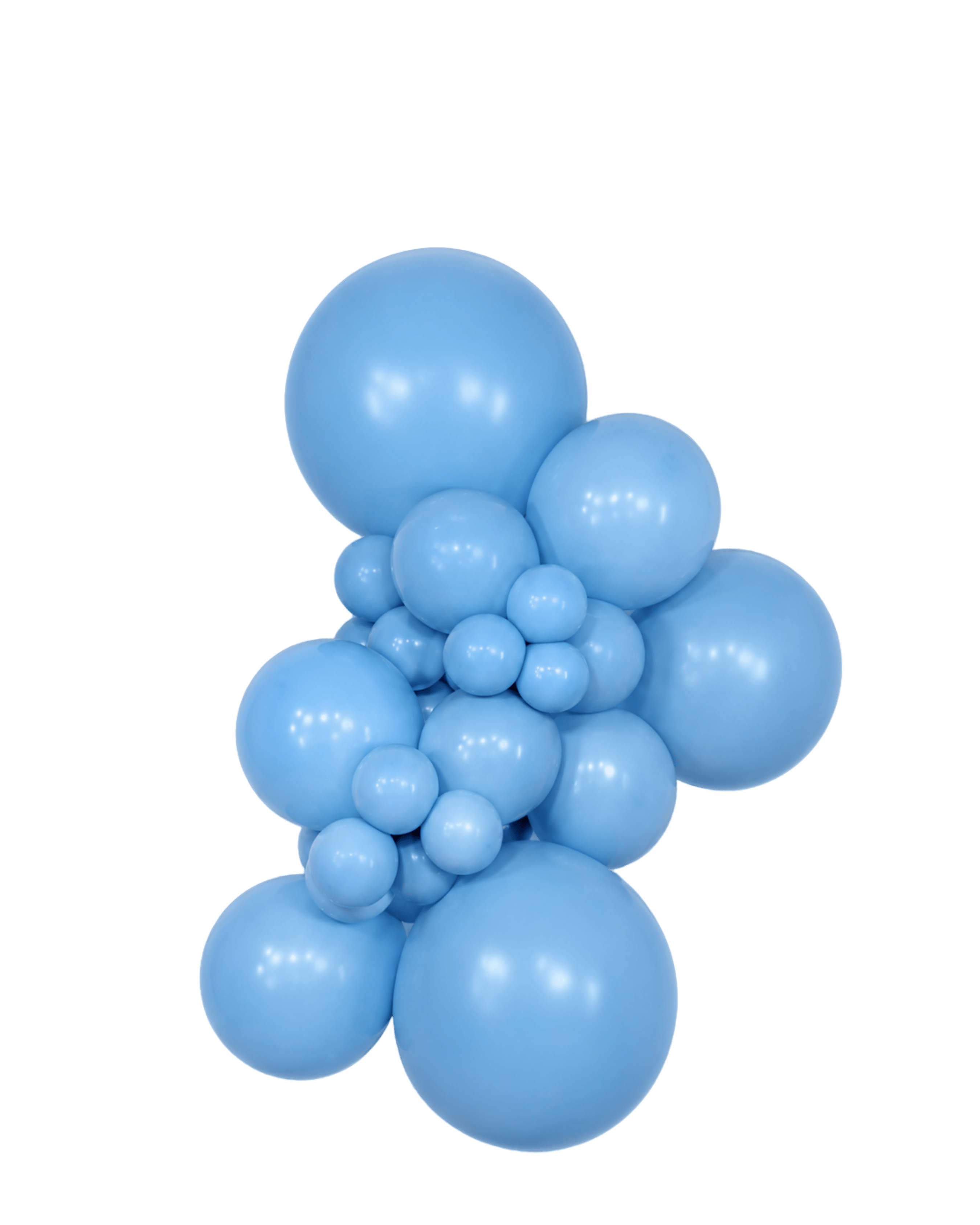 Balloons2Go Balloons 5 inch (100 Ct) / Baby Blue Kalisan Standard Colors All Sizes Kalisan Deluxe Latex Balloons | Vibrant Color Collection