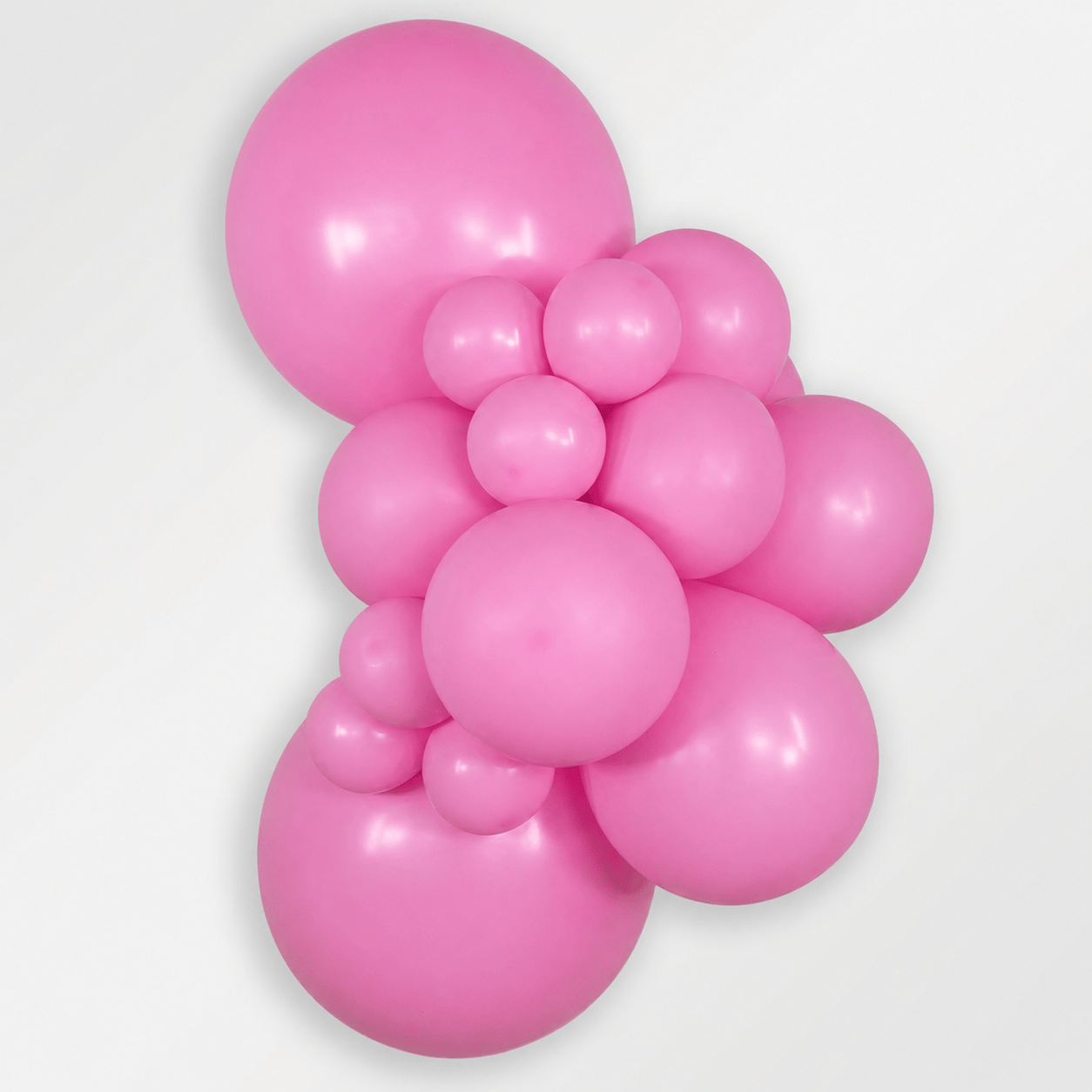 Balloons2Go Balloons 5 inch (100 Ct) / Candy Pink Kalisan Standard Colors All Sizes Kalisan Deluxe Latex Balloons | Vibrant Color Collection