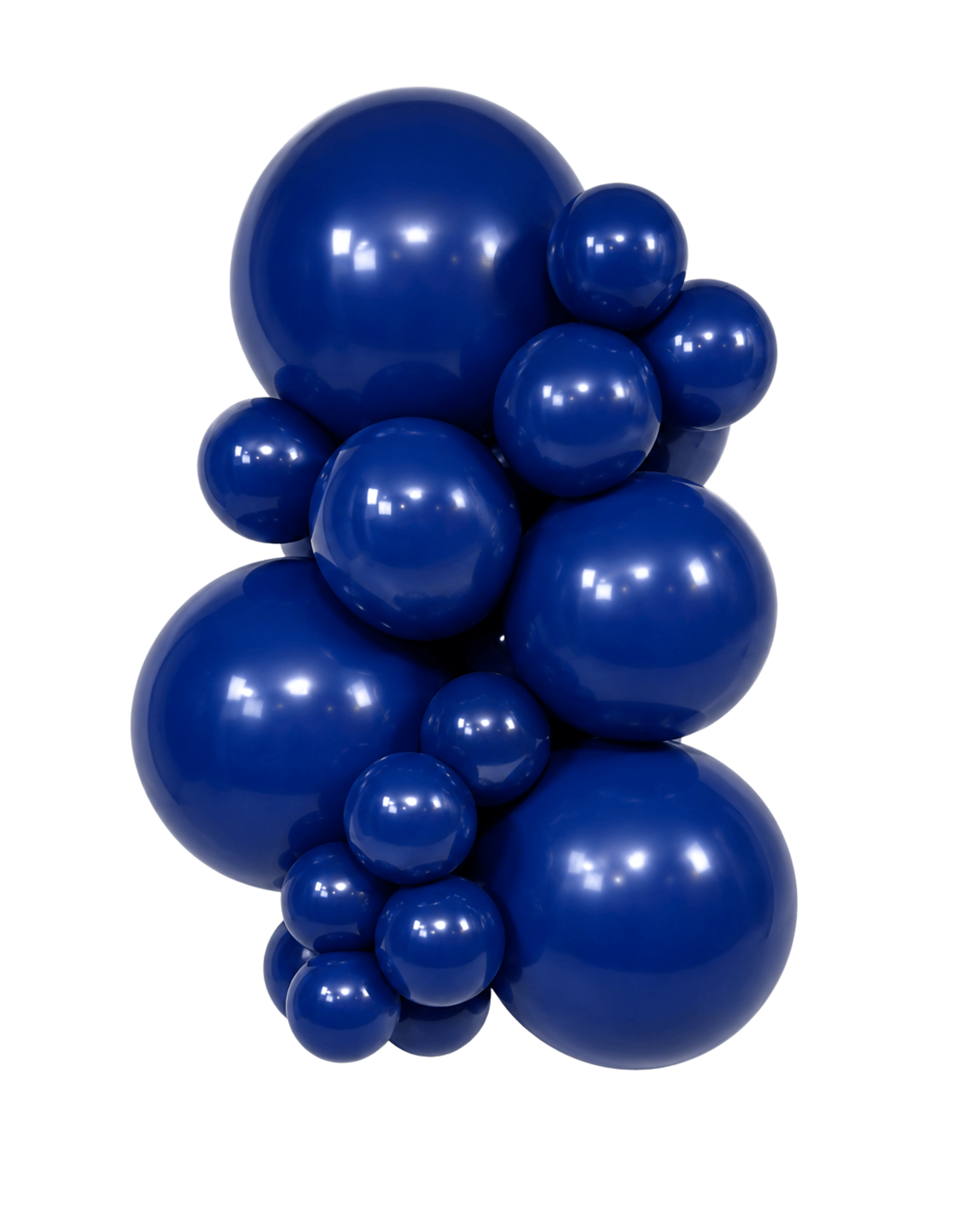 Balloons2Go Balloons 5 inch (100 Ct) / Dark Blue Kalisan Standard Colors All Sizes Kalisan Deluxe Latex Balloons | Vibrant Color Collection