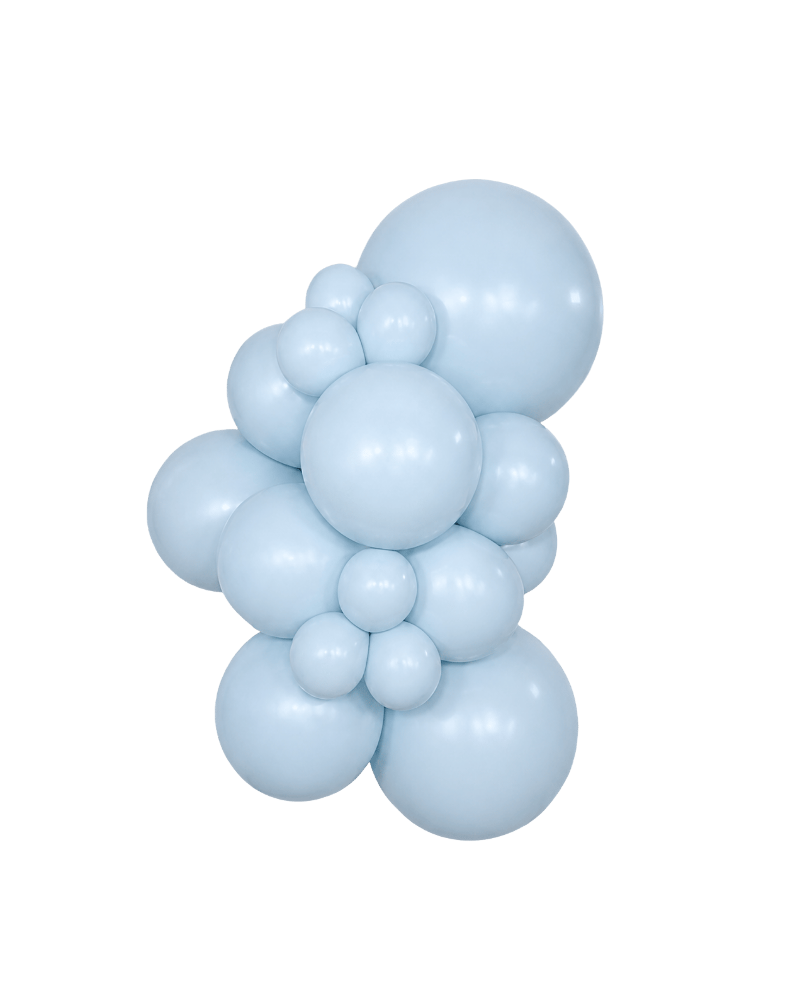 Kalisan Balloons Macaroon Baby Blue / 5 inch (50 Ct) Kalisan Macaron Matte Color Balloons 12in Macaron Pale Yellow Latex Balloons | Soft Party Color