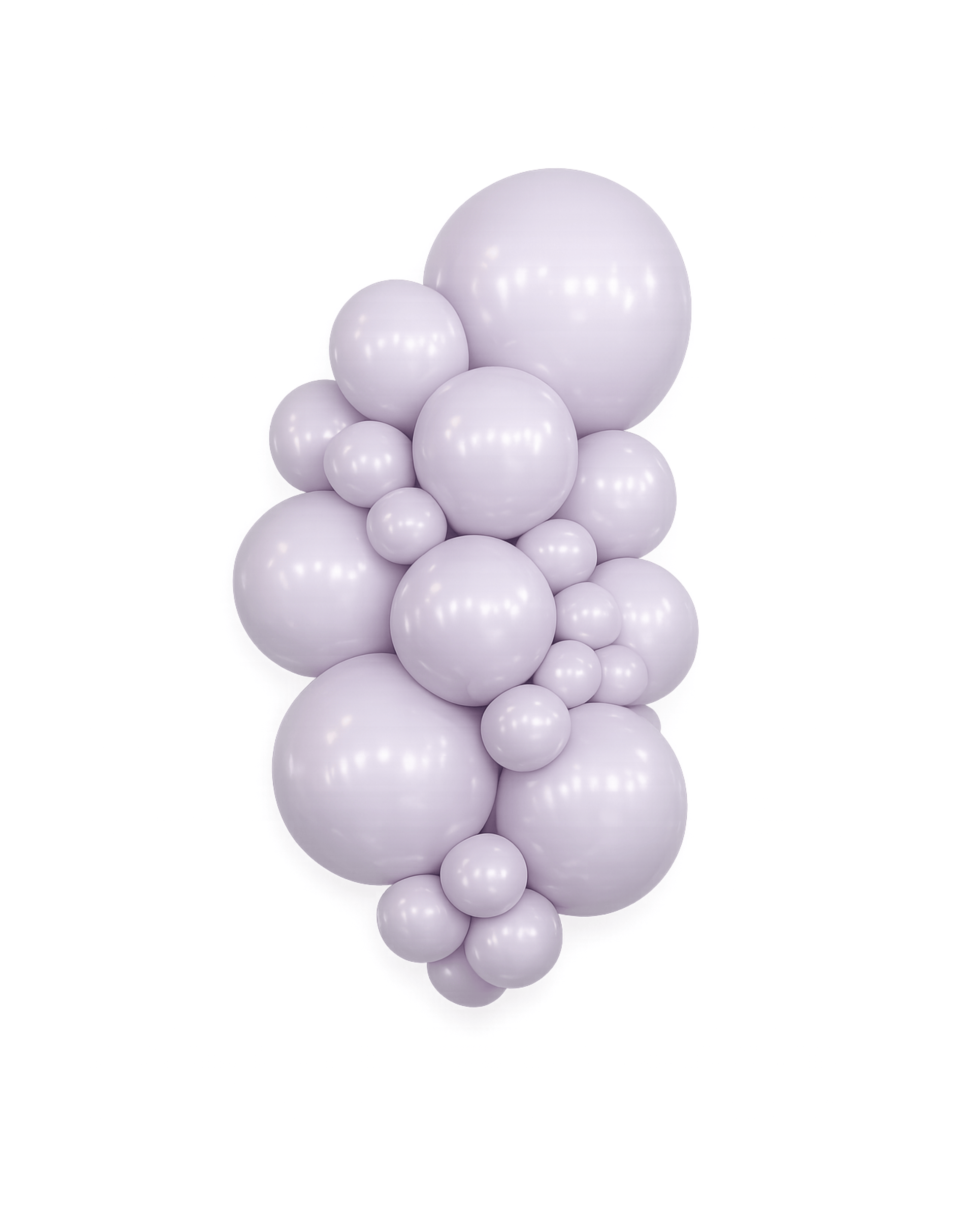Kalisan Balloons Macaroon Pale Lilac / 5 inch (50 Ct) Kalisan Macaron Matte Color Balloons 12in Macaron Pale Yellow Latex Balloons | Soft Party Color