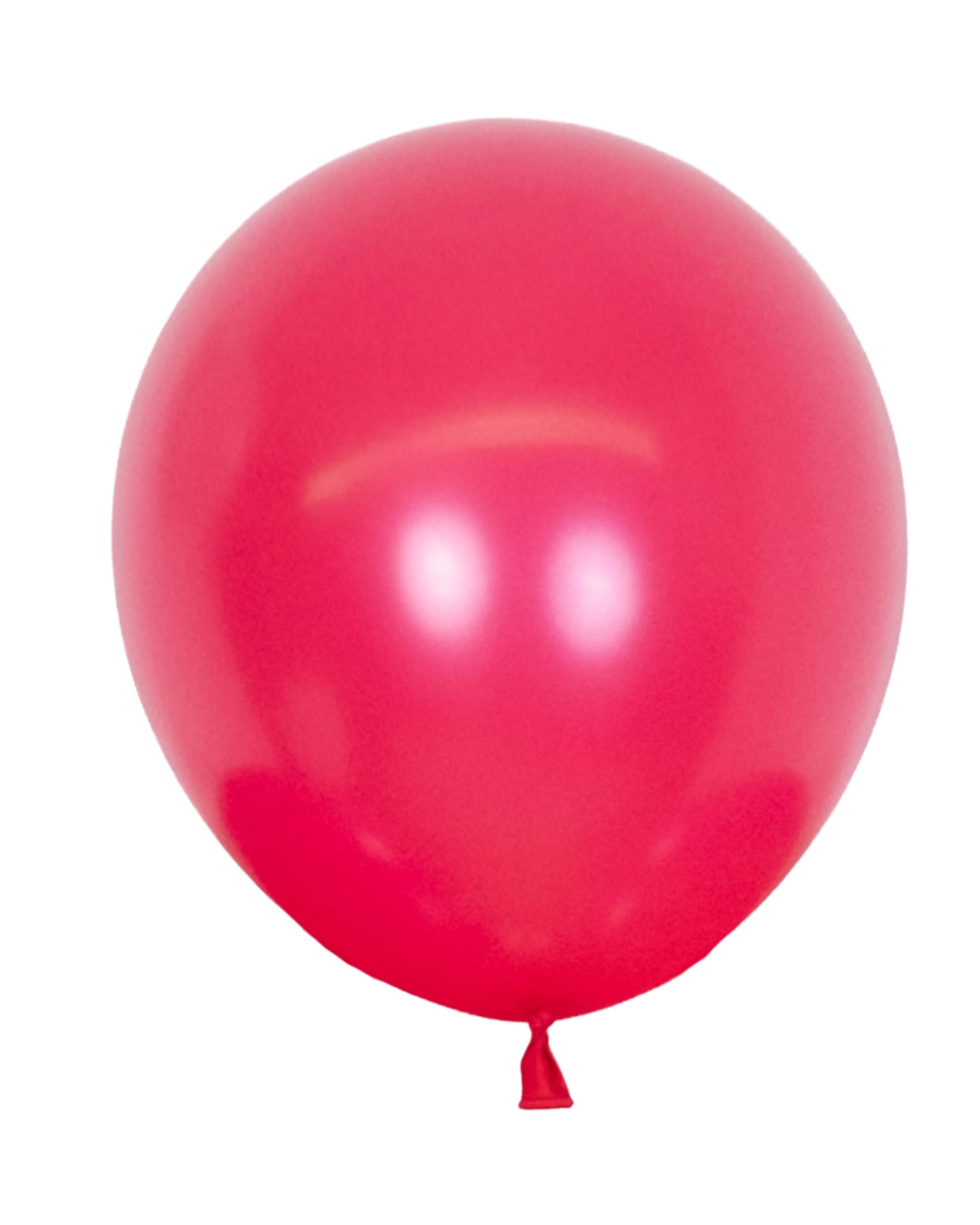 Balloons2Go Balloons 5 inch (100 Ct) / Magenta Pink Kalisan Standard Colors All Sizes Kalisan Deluxe Latex Balloons | Vibrant Color Collection