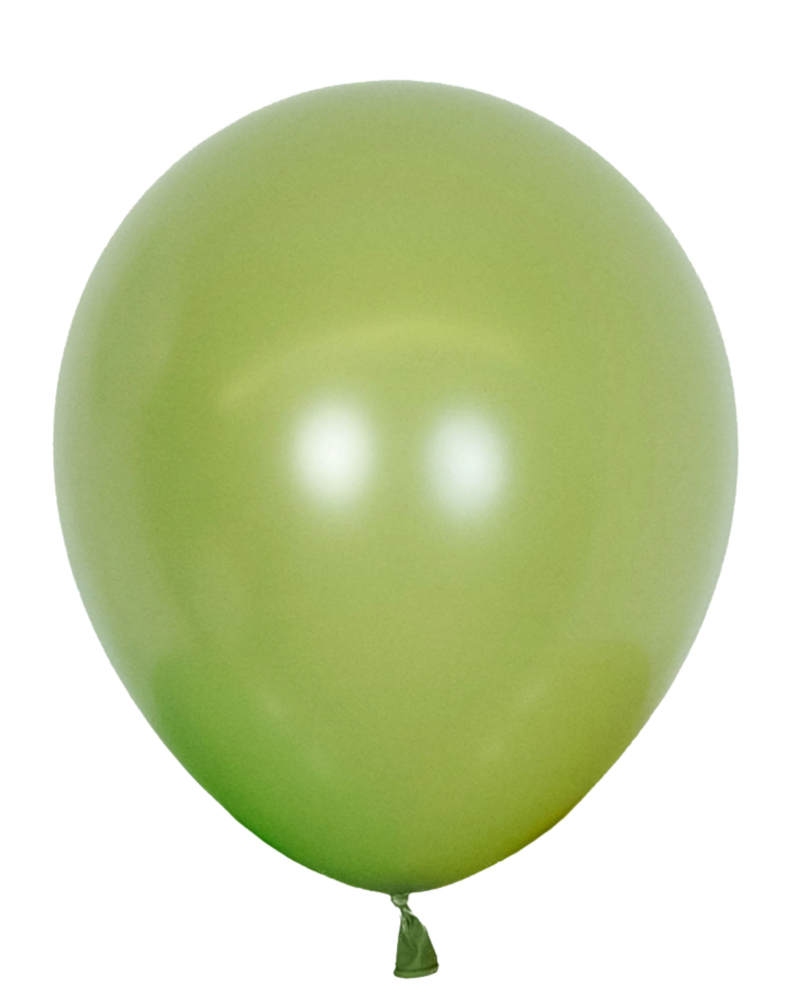 Balloons2Go Balloons 5 inch (100 Ct) / Matcha Kalisan Standard Colors All Sizes Kalisan Deluxe Latex Balloons | Vibrant Color Collection