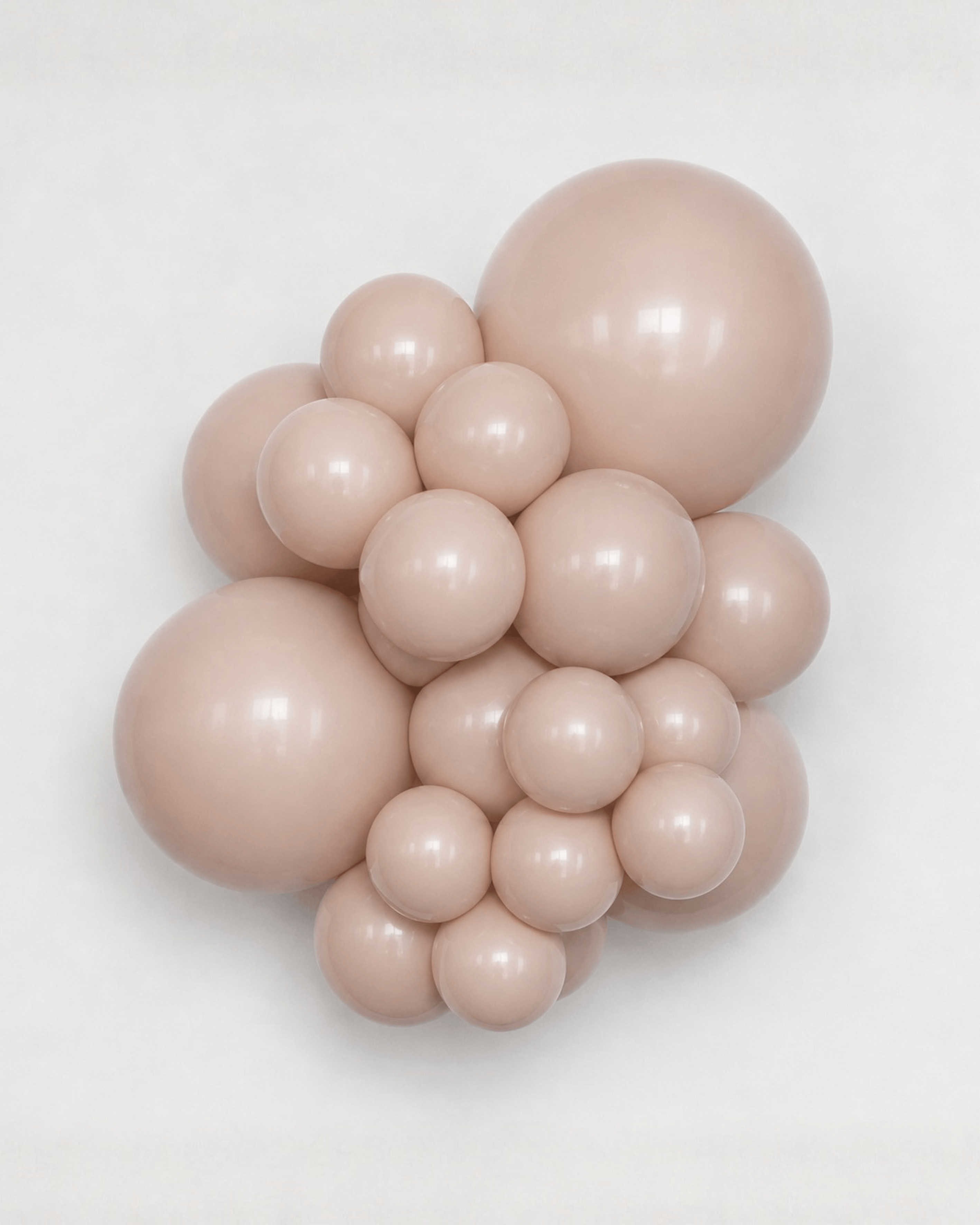 Balloons2Go Balloons Pink Blush / 5 inch (100 Ct) Kalisan Retro Color Balloons | Vintage-Inspired Latex Balloons Kalisan Retro Color Balloons | Latex for Balloon Artists