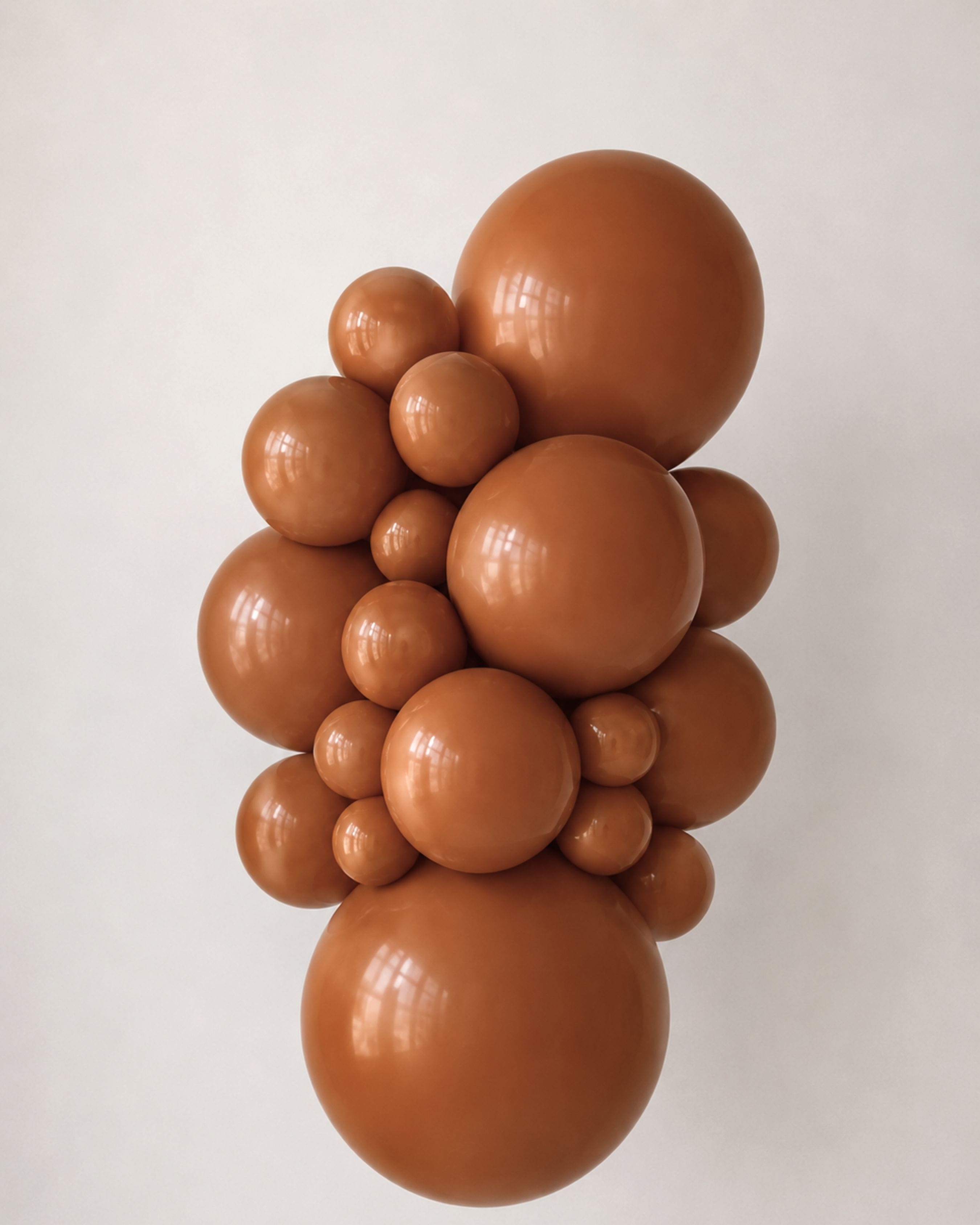 Balloons2Go Balloons Rust Orange / 5 inch (100 Ct) Kalisan Retro Color Balloons | Vintage-Inspired Latex Balloons Kalisan Retro Color Balloons | Latex for Balloon Artists