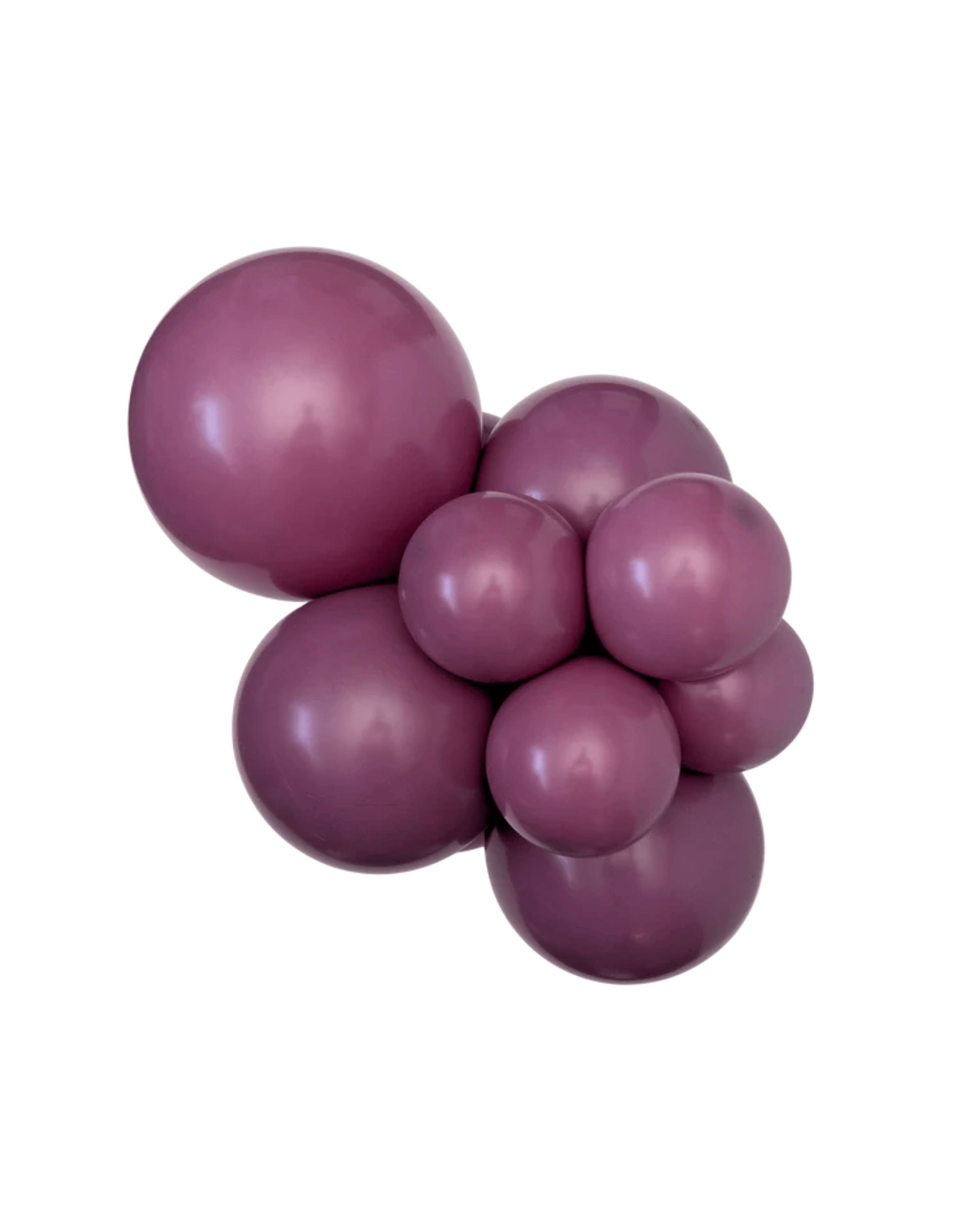 Balloons2Go Balloons Wild Berry / 5 inch (100 Ct) Kalisan Retro Color Balloons | Vintage-Inspired Latex Balloons Kalisan Retro Color Balloons | Latex for Balloon Artists