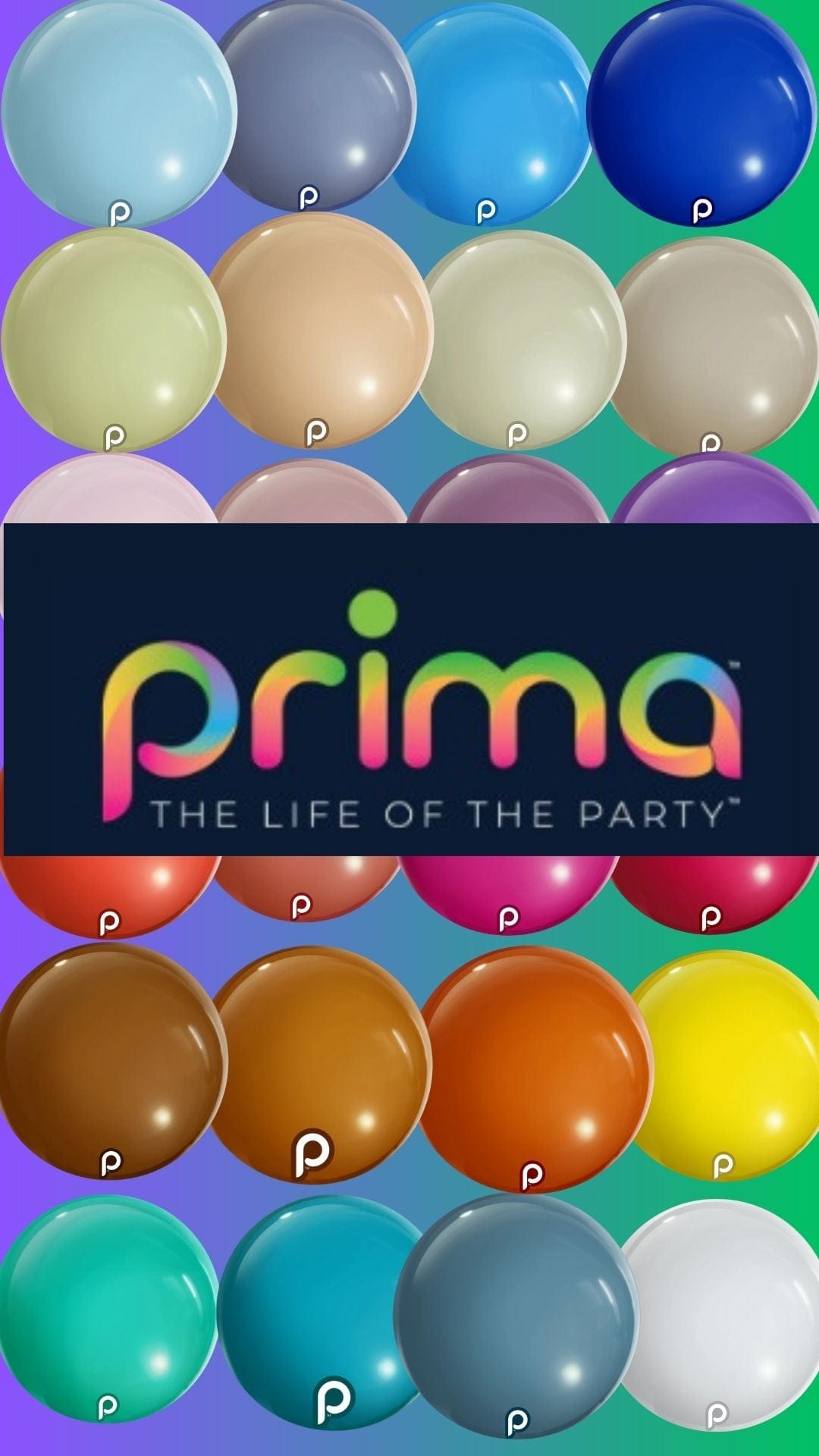  Balloons2Go Balloons Prima Balloons All Colors and Sizes Prima Balloons All Colors and Sizes