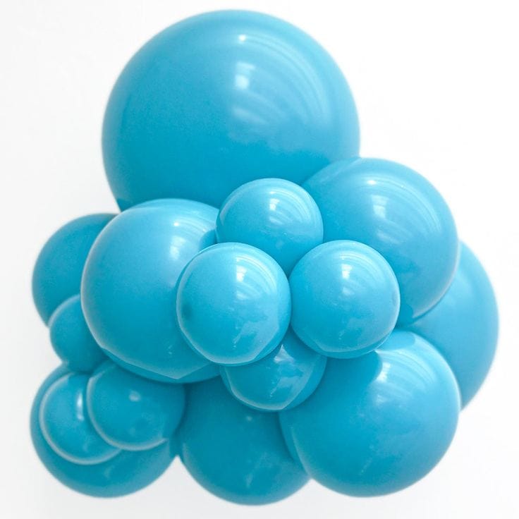  Balloons2Go Vibrant Turquoise TUFTEX Deluxe Round Latex Colors | 24" 3 ct TUFTEX Deluxe Round Latex Colors | 24" 3 ct