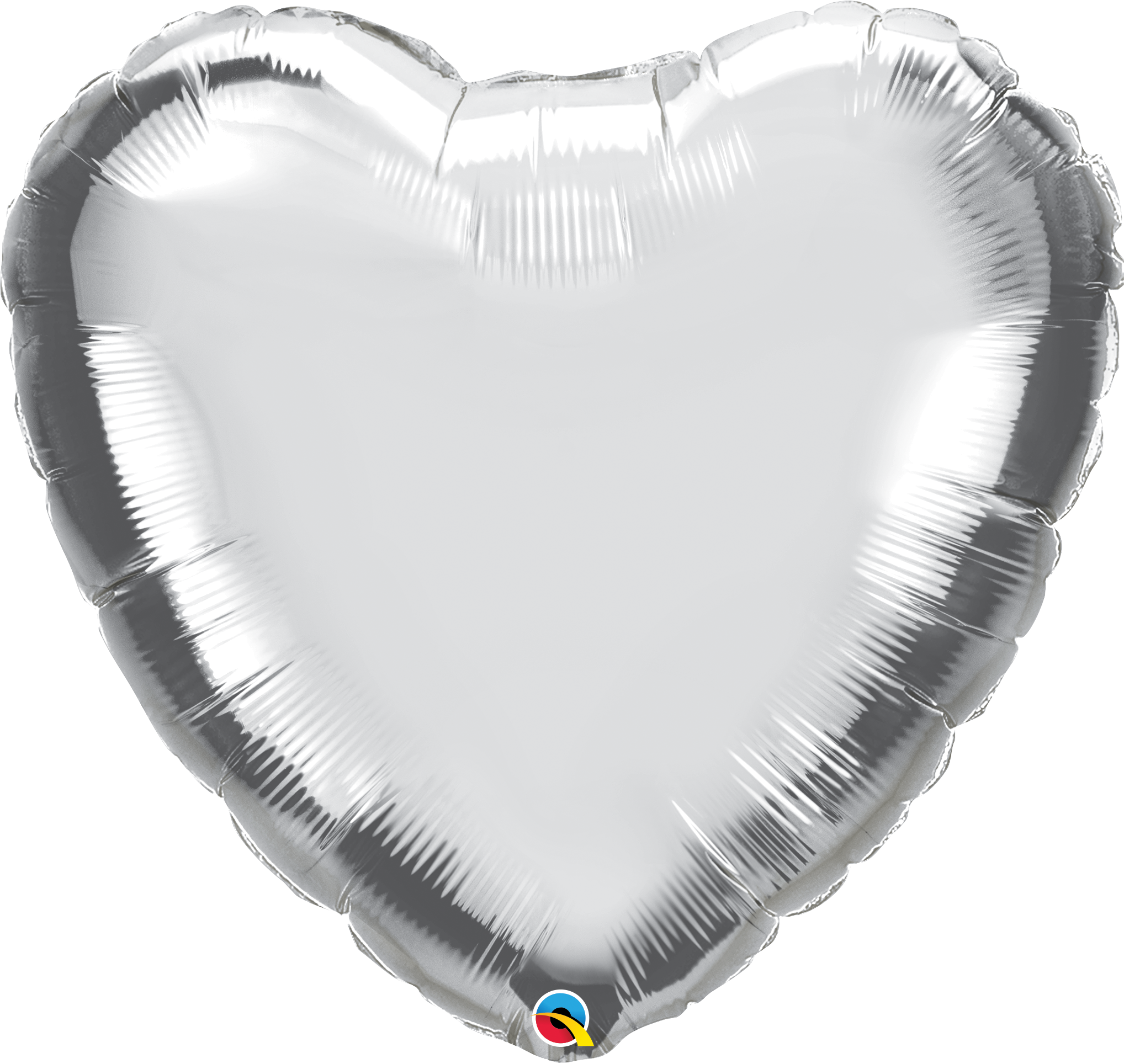 Qualatex Heart Foil Balloons 4 inch, 9 inch, 18 inch