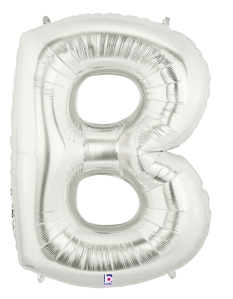 14 inch Foil Letters Silver