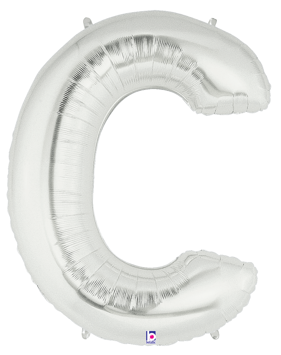 14 inch Foil Letters Silver