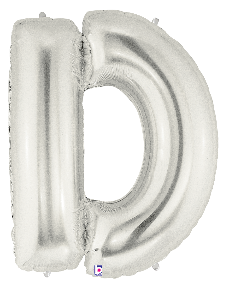 14 inch Foil Letters Silver