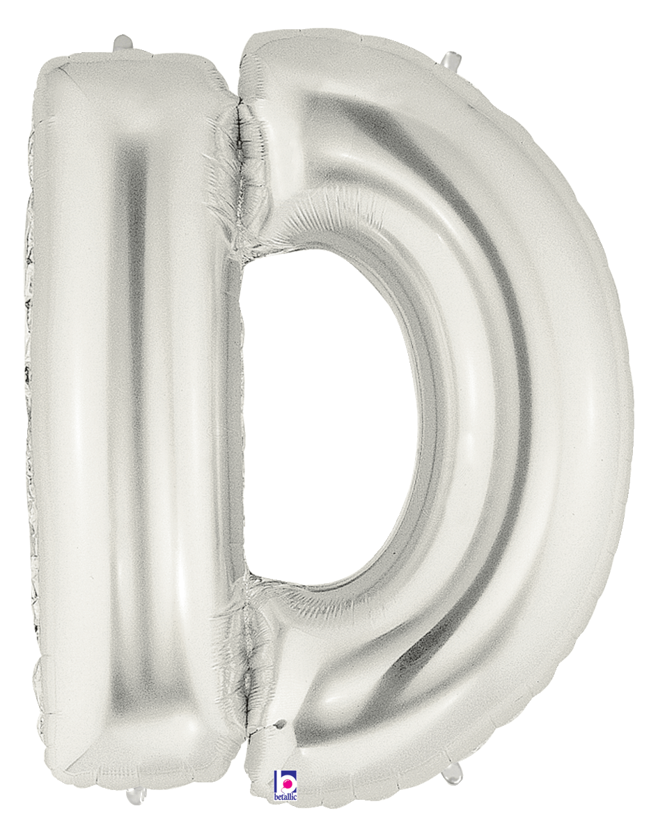 14 inch Foil Letters Silver