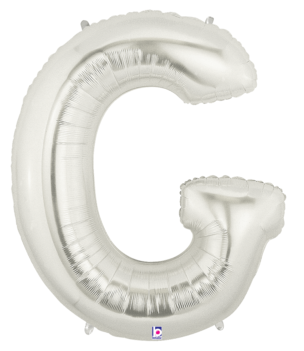 14 inch Foil Letters Silver