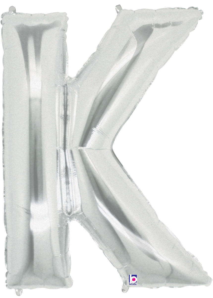 14 inch Foil Letters Silver